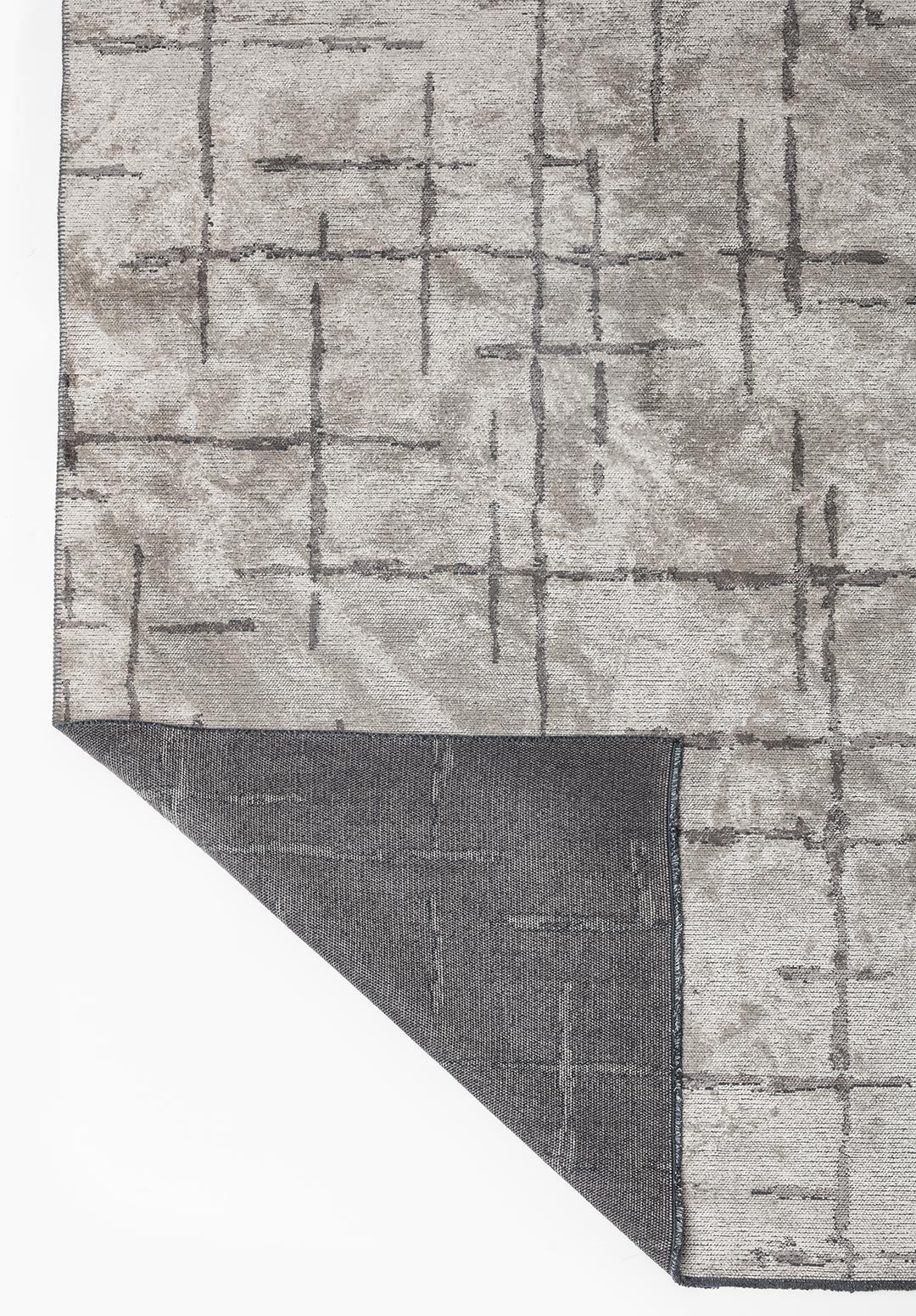 Mark Dark Grey - Cream Rug Rugs - Venetto Design Venettodesign.com