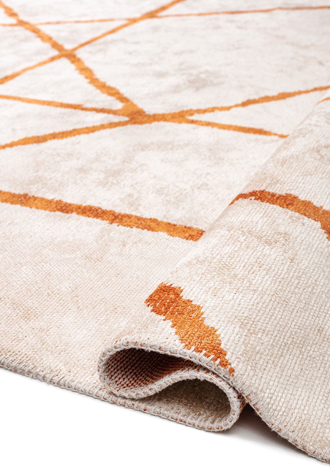 Grid Ecru - Terra Rug Rugs - Venetto Design Venettodesign.com
