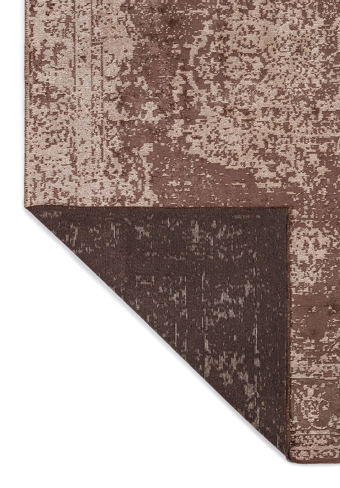Medallion Light Cream - Dark Mink Rug Rugs - Venetto Design Venettodesign.com