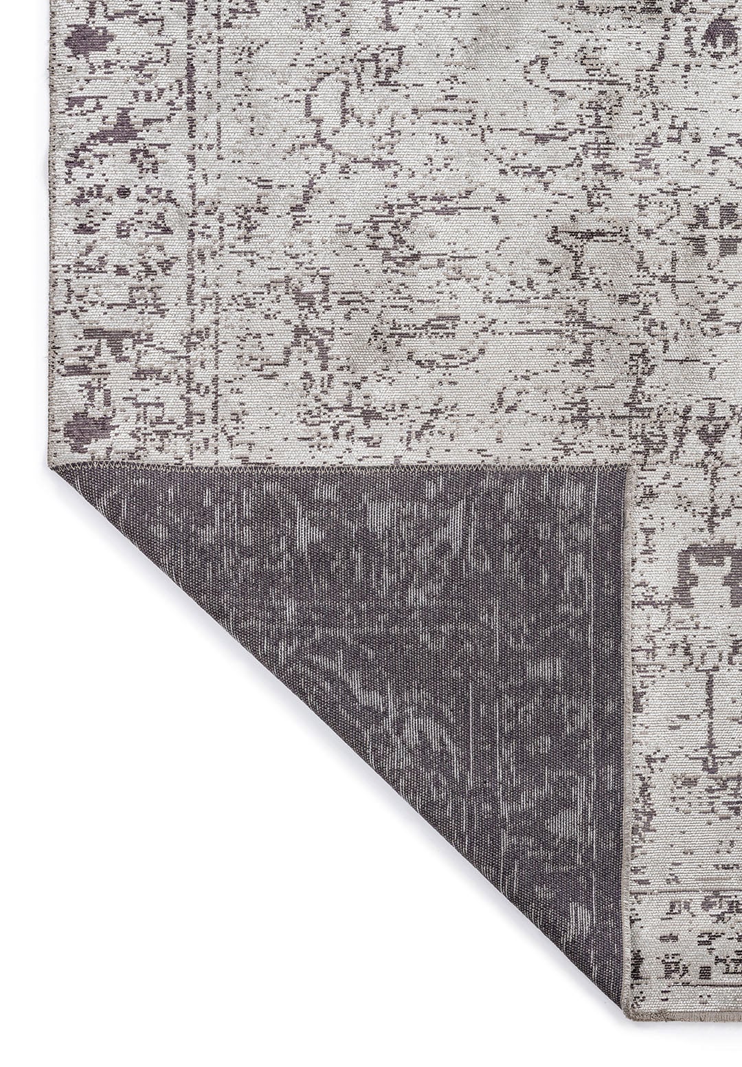 Ivy Light Grey - Charcoal Rug Rugs - Venetto Design Venettodesign.com