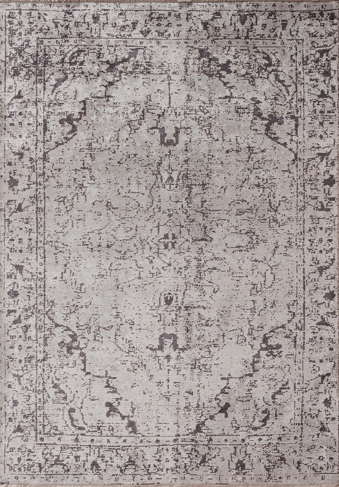 Ivy Light Grey - Charcoal Rug Rugs - Venetto Design Venettodesign.com