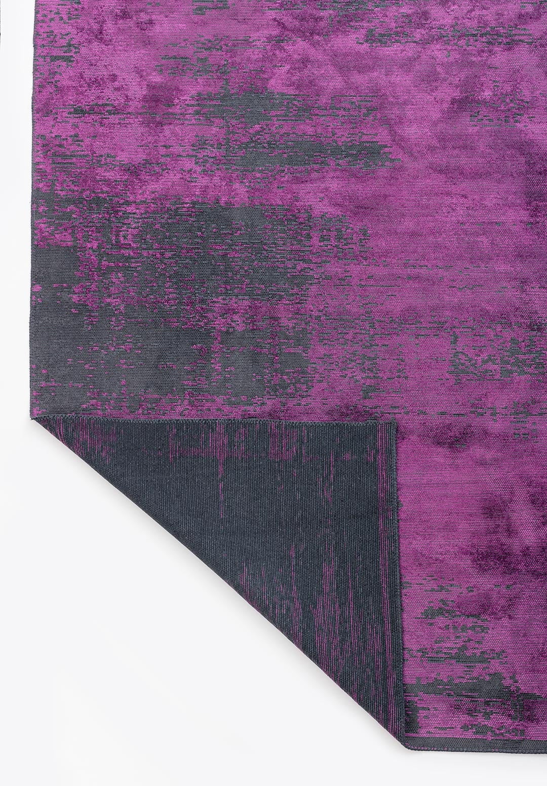 Surface Charcoal - Purple Rug Rugs - Venetto Design Venettodesign.com