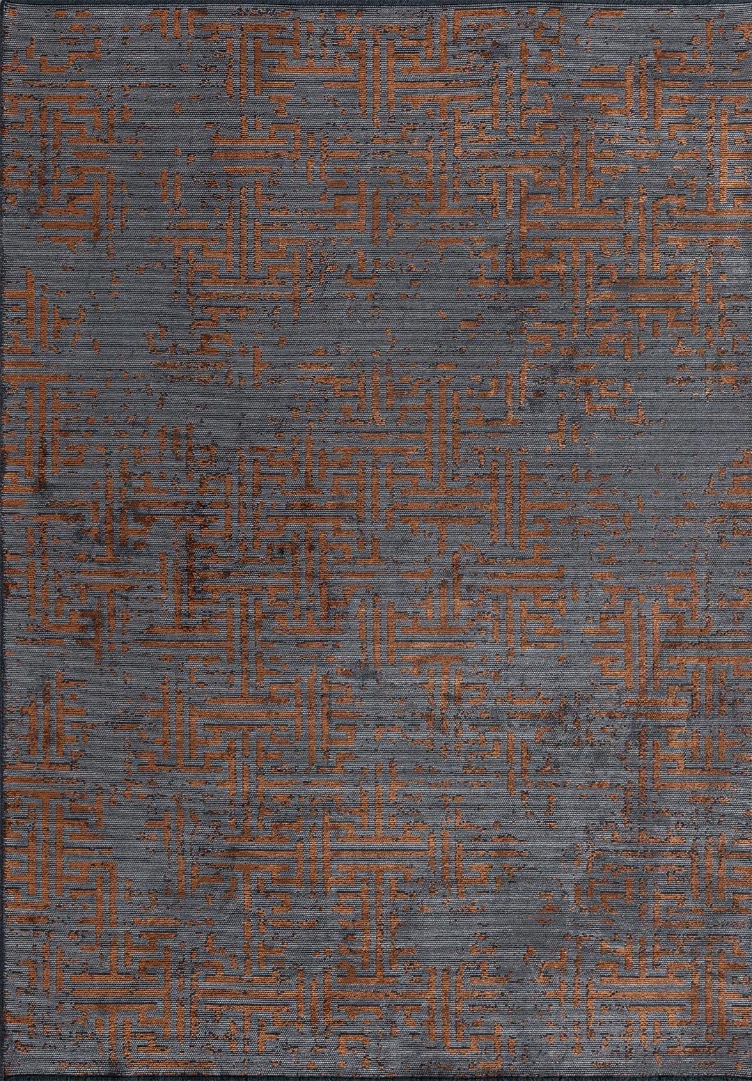 Labyrinth Grey - Terra Rug Rugs - Venetto Design Venettodesign.com