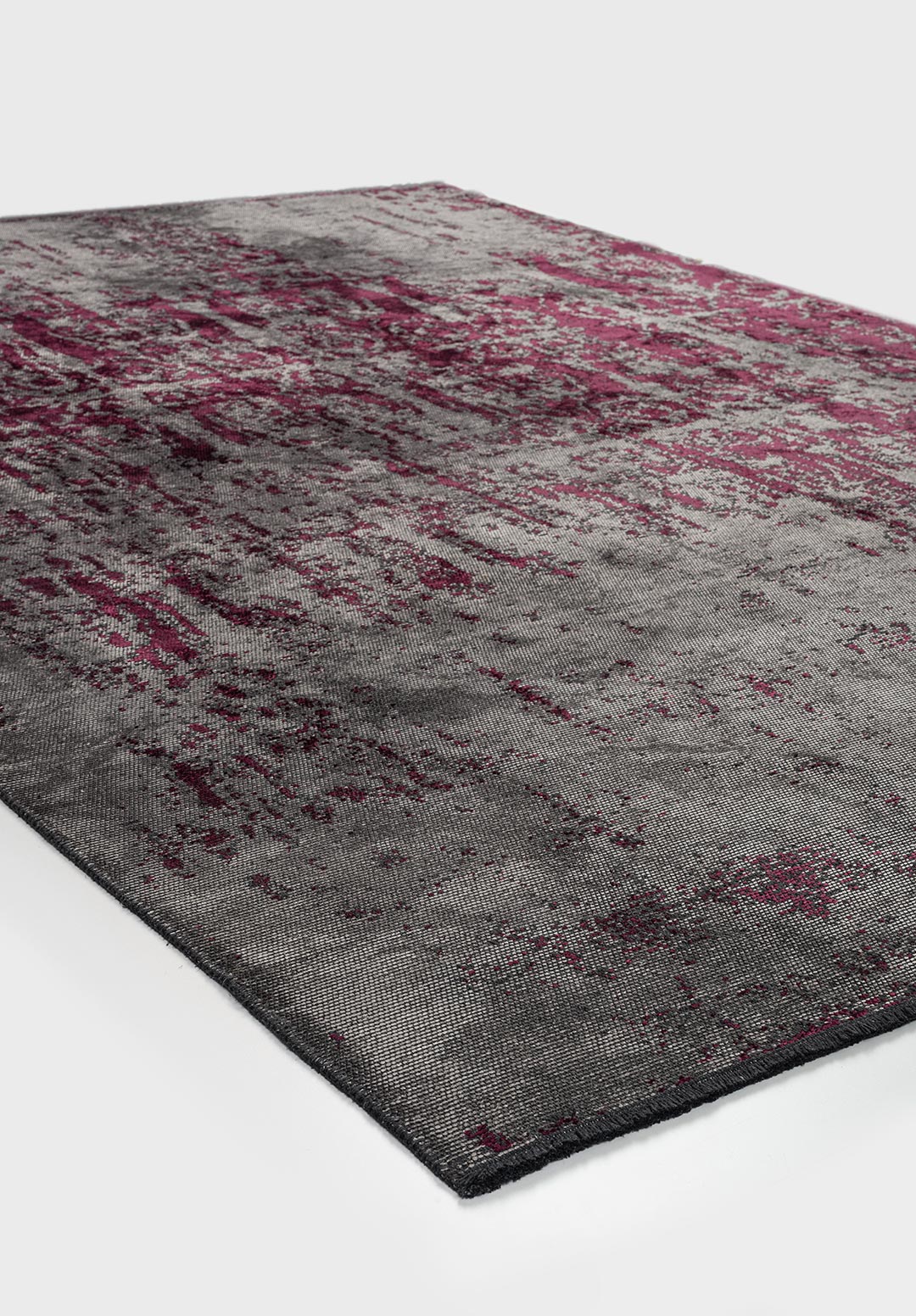 Caesar Grey - Dark Damson Rug Rugs - Venetto Design Venettodesign.com
