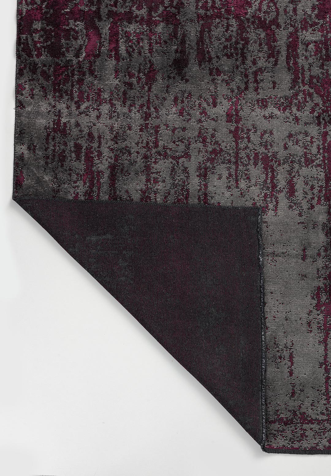 Caesar Grey - Dark Damson Rug Rugs - Venetto Design Venettodesign.com