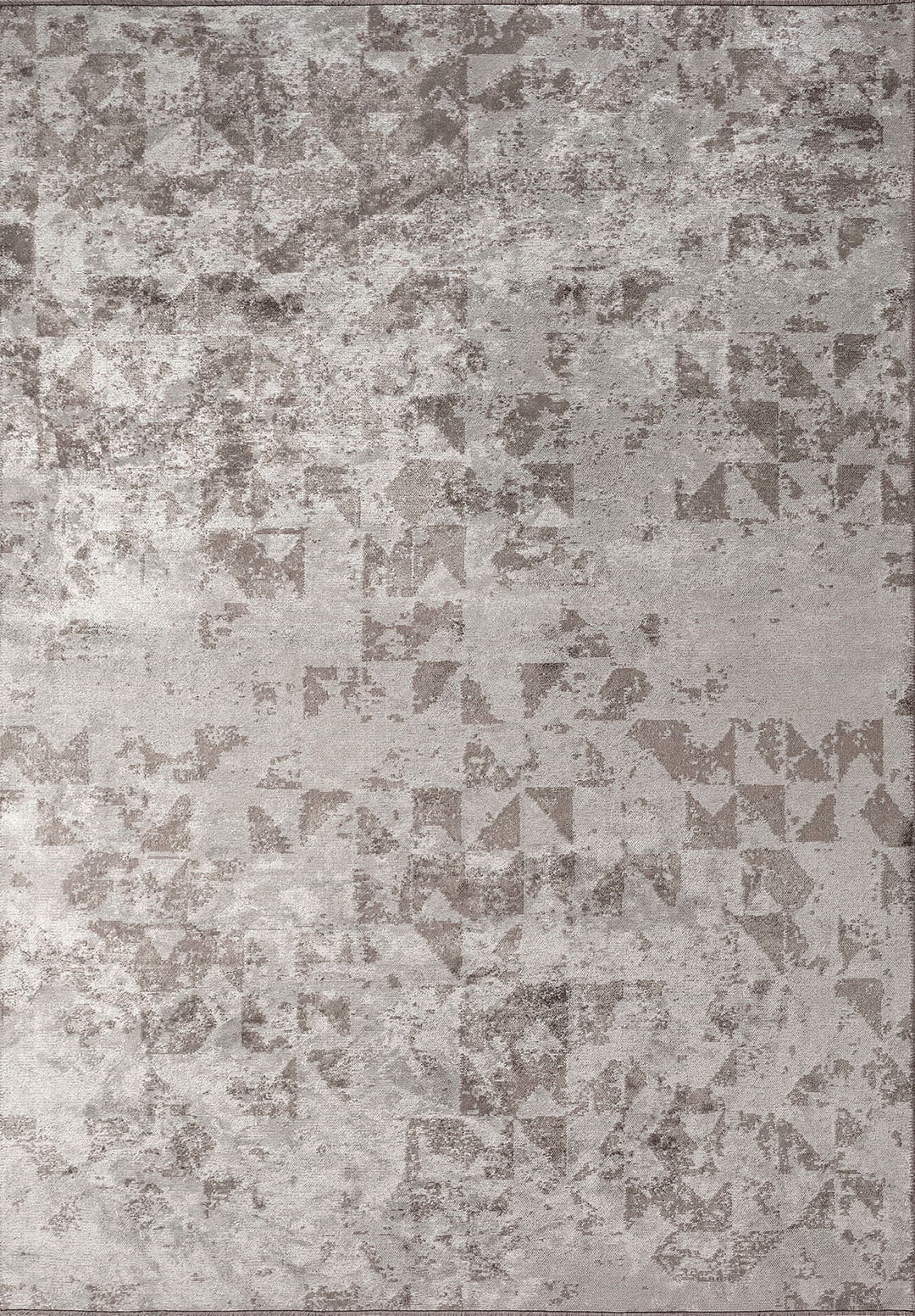 Triangle Light Grey - Dark Grey Rug Rugs - Venetto Design Venettodesign.com