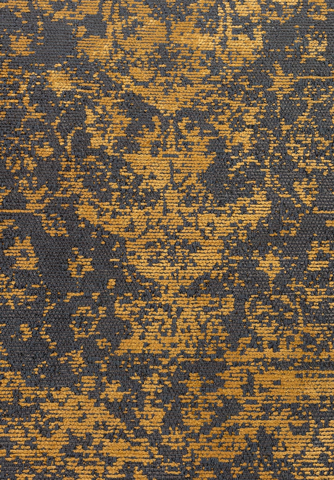 Glory Mustard - Anthracite Rug Rugs - Venetto Design Venettodesign.com