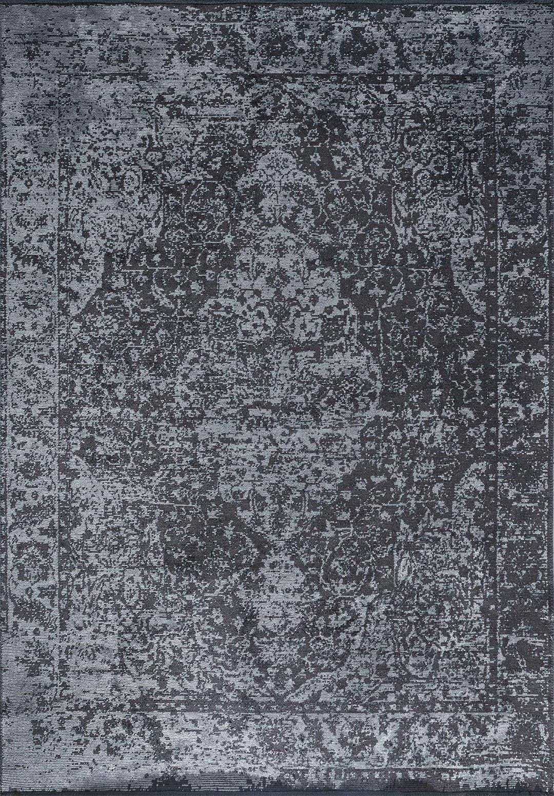 Glory Ice Blue - Charcoal Rug Rugs - Venetto Design Venettodesign.com