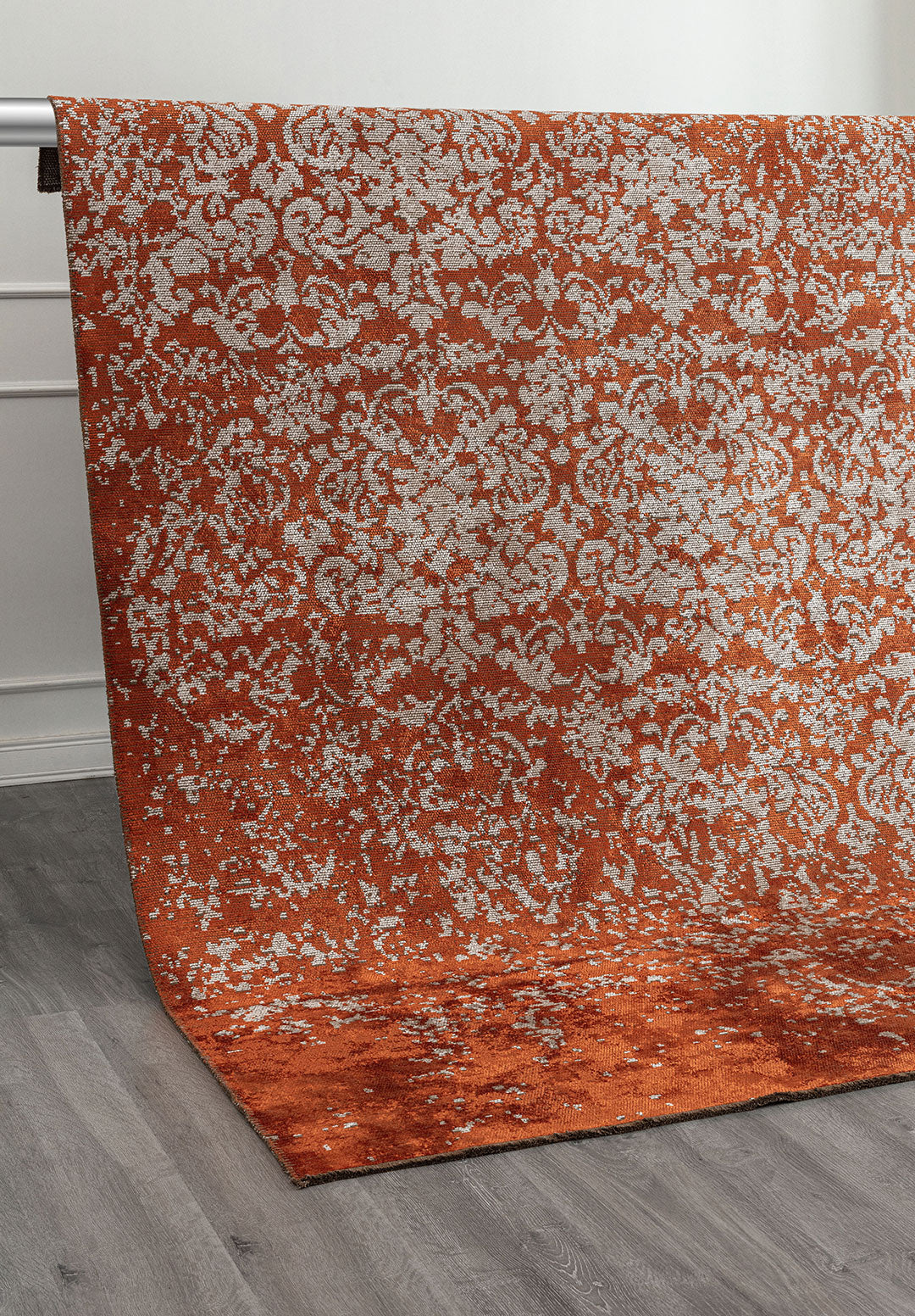 Damasko Rust - Bone Rug Rugs - Venetto Design Venettodesign.com