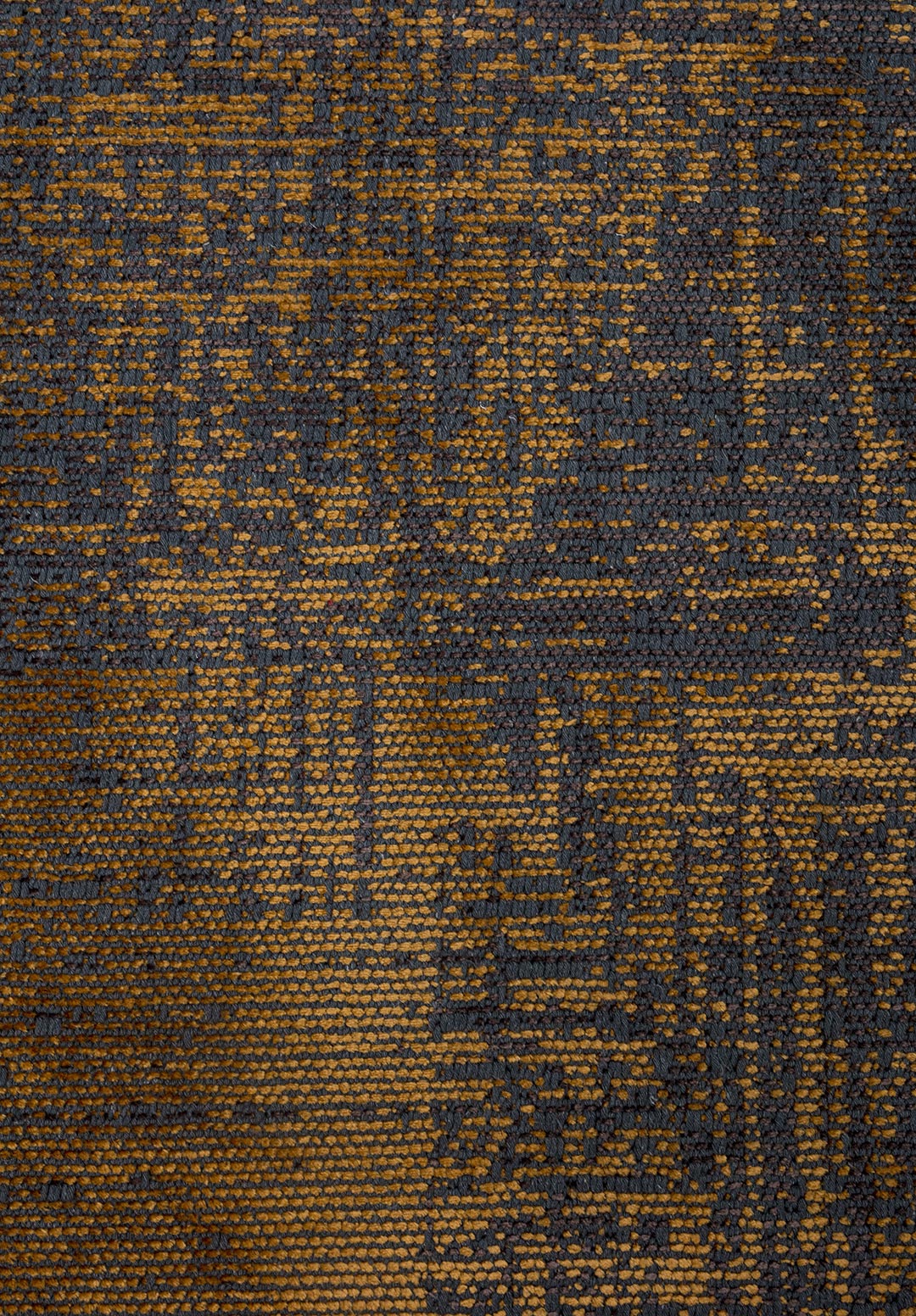 Sharp Mustard - Dark Mink Rug
