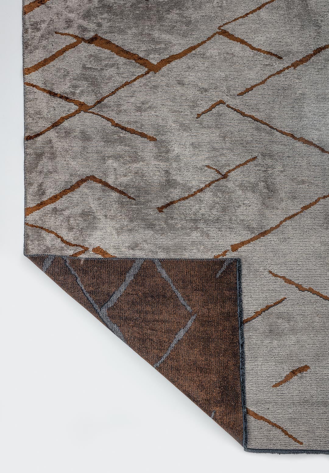 Wave Cacao - Cream Rug Rugs - Venetto Design Venettodesign.com