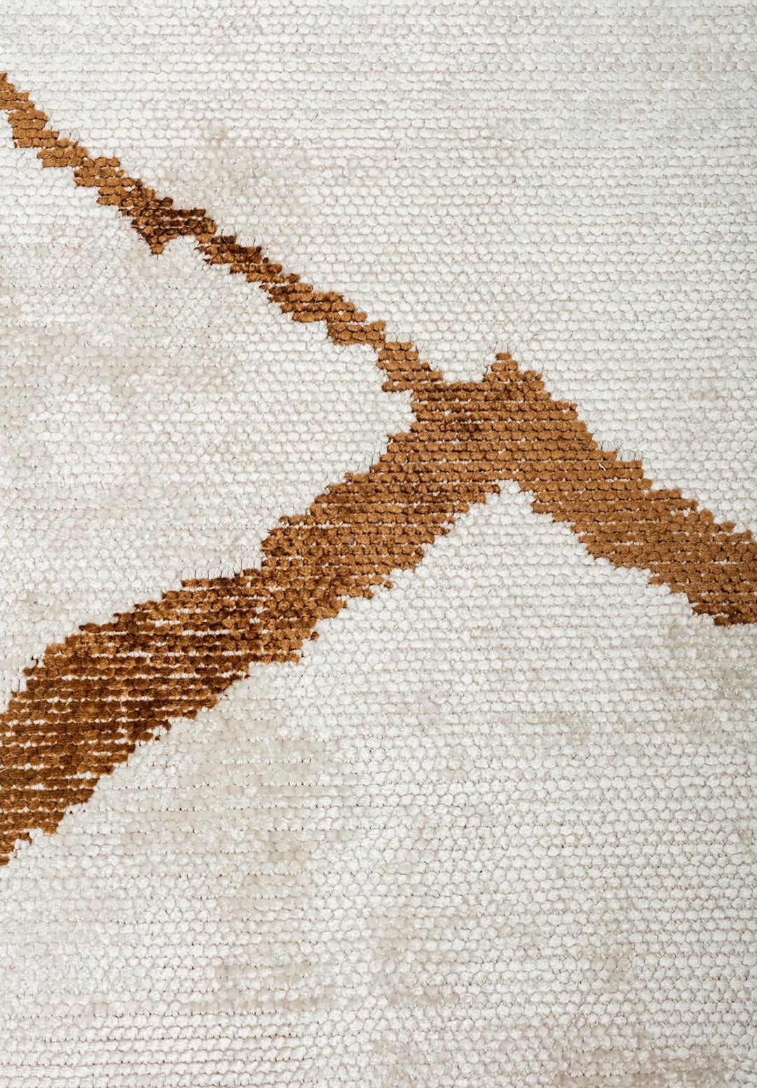 Wave Cacao - Ecru Rug Rugs - Venetto Design Venettodesign.com