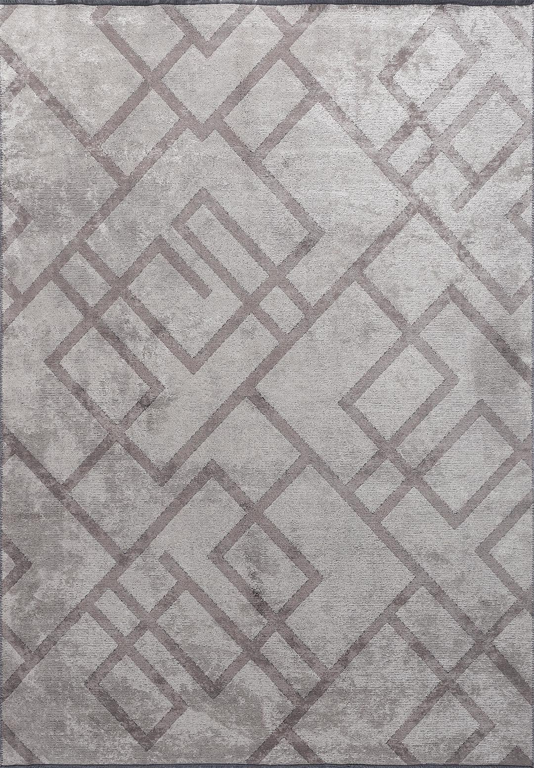 Channel Light Grey - Dark Grey Rug Rugs - Venetto Design Venettodesign.com