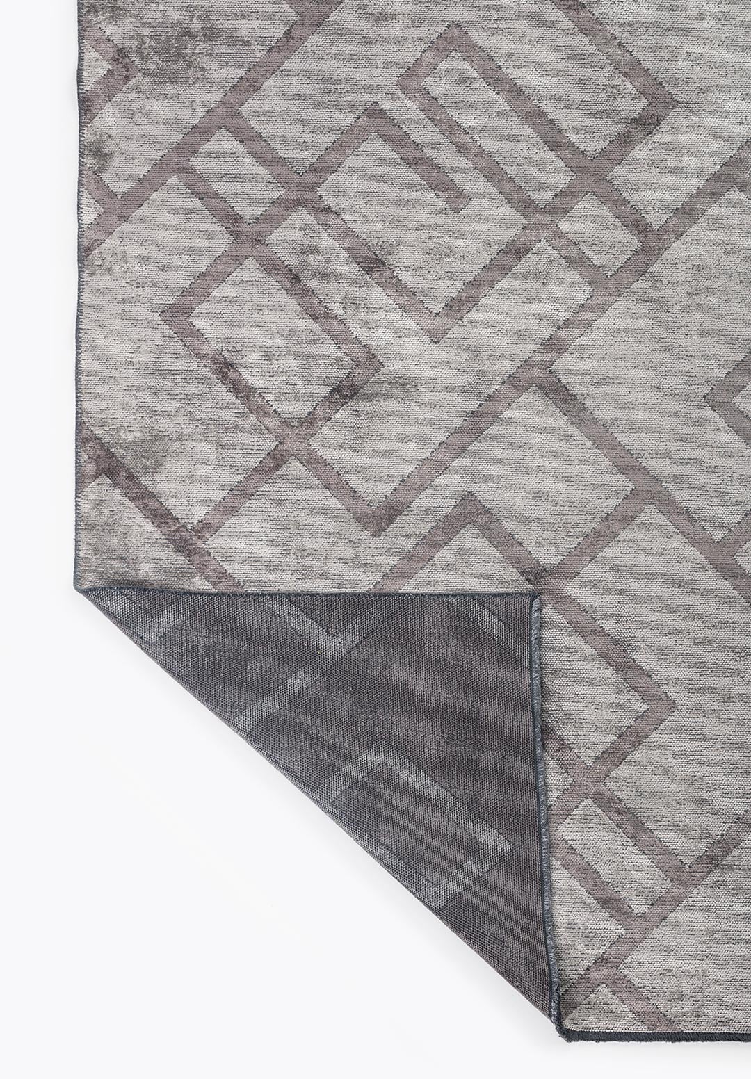 Channel Light Grey - Dark Grey Rug Rugs - Venetto Design Venettodesign.com