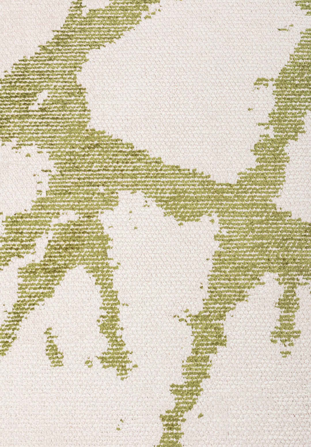 Crack Green - Ecru Rug Rugs - Venetto Design Venettodesign.com
