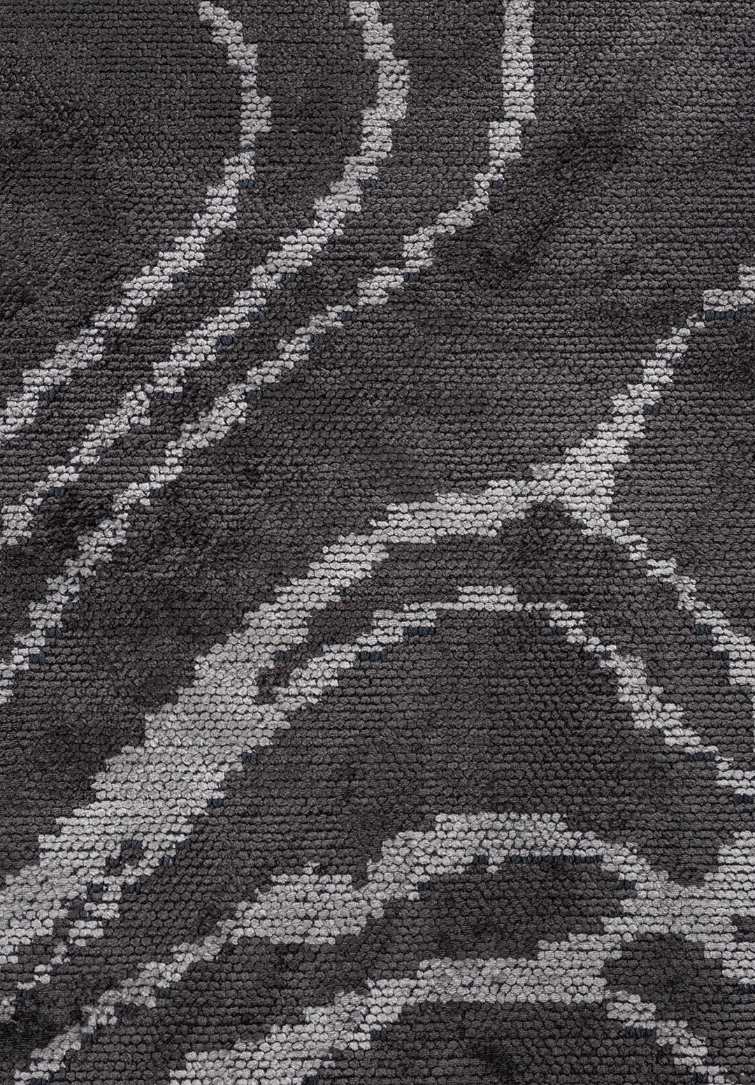 Clove Light Grey - Charcoal Rug Rugs - Venetto Design Venettodesign.com