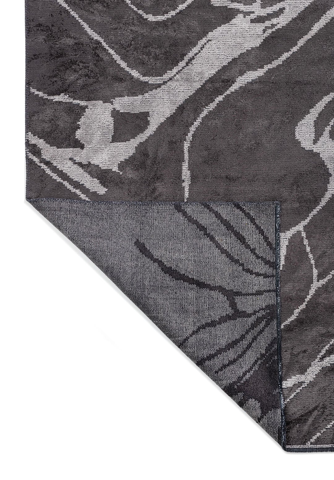 Clove Light Grey - Charcoal Rug Rugs - Venetto Design Venettodesign.com