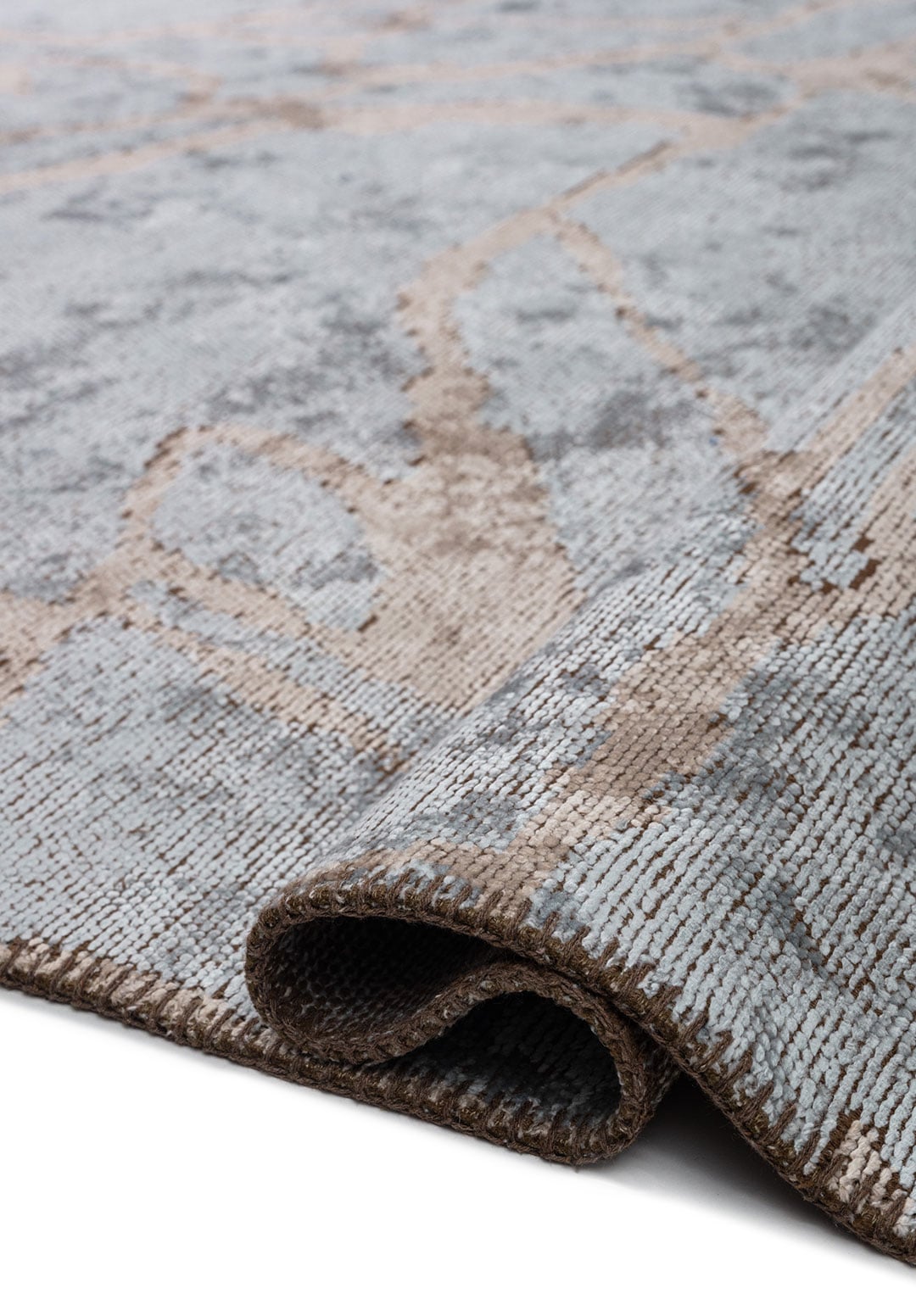 Flaw Bone - Ice Blue Rug Rugs - Venetto Design Venettodesign.com