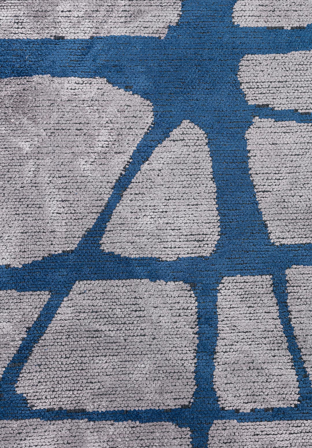 Web Navy Blue - Light Grey Rug Rugs - Venetto Design Venettodesign.com