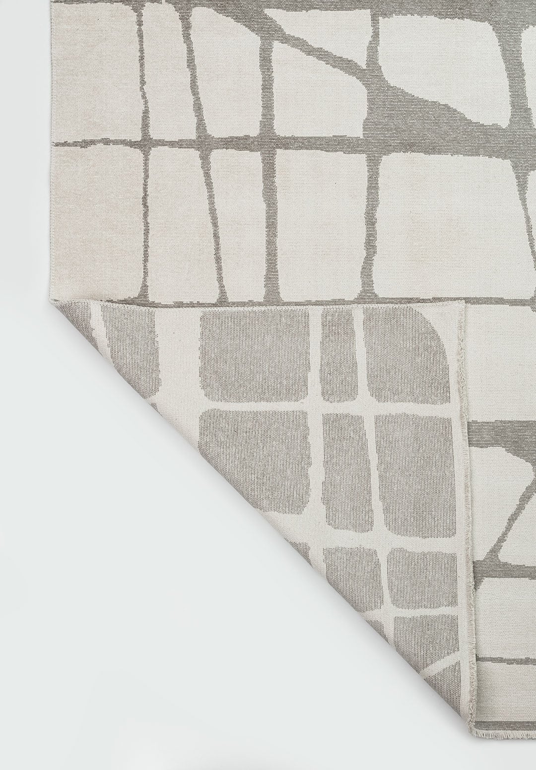 Web Grey - Ecru Rug Rugs - Venetto Design Venettodesign.com