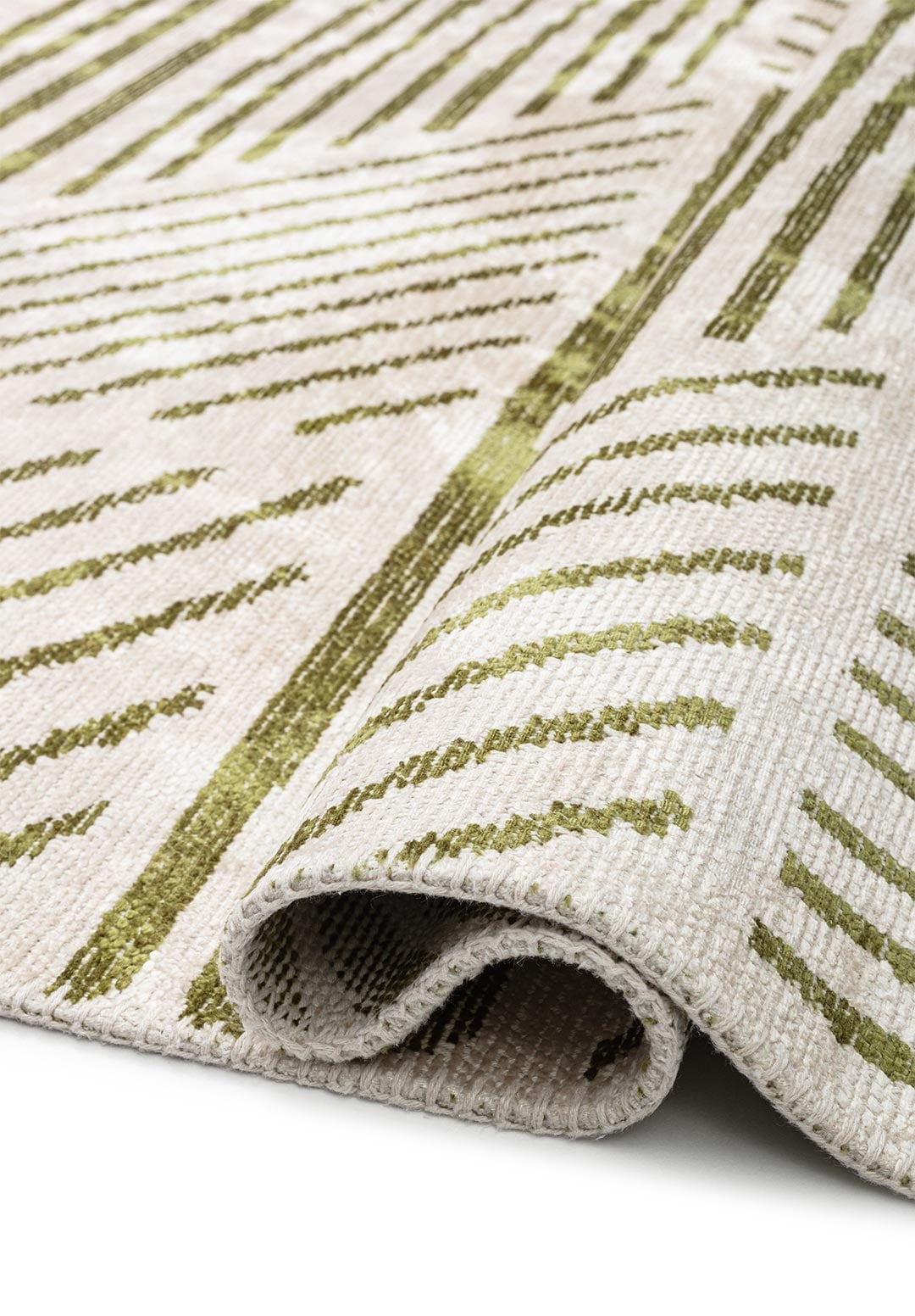 Field Green - Ecru Rug Rugs - Venetto Design Venettodesign.com
