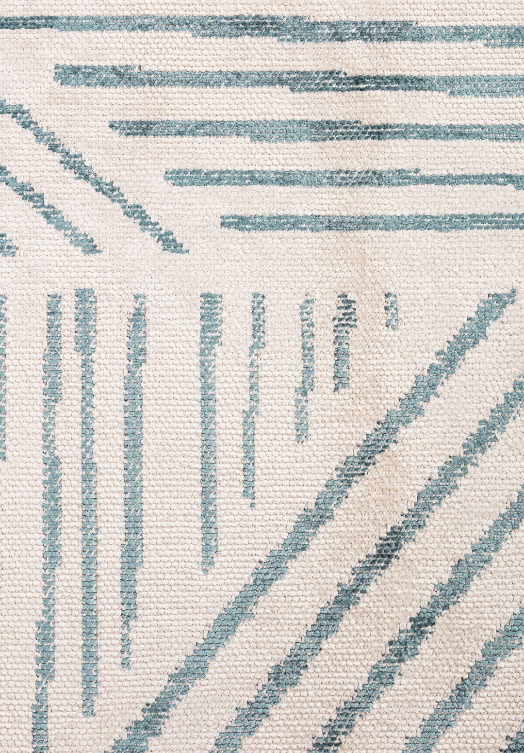 Field Blue - Ecru Rug Rugs - Venetto Design Venettodesign.com
