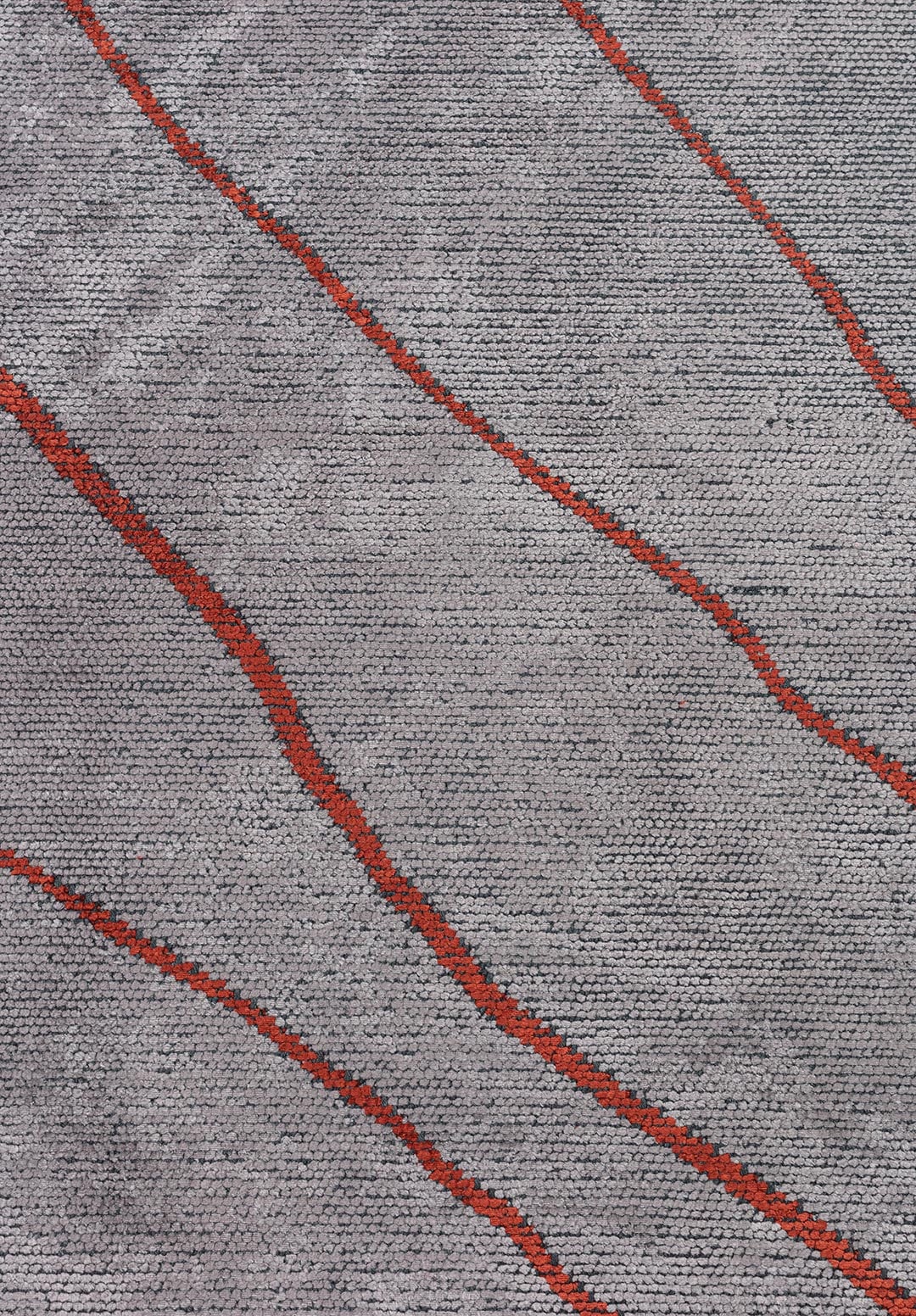 Curve Light Grey - Dark Terra Rug Rugs - Venetto Design Venettodesign.com