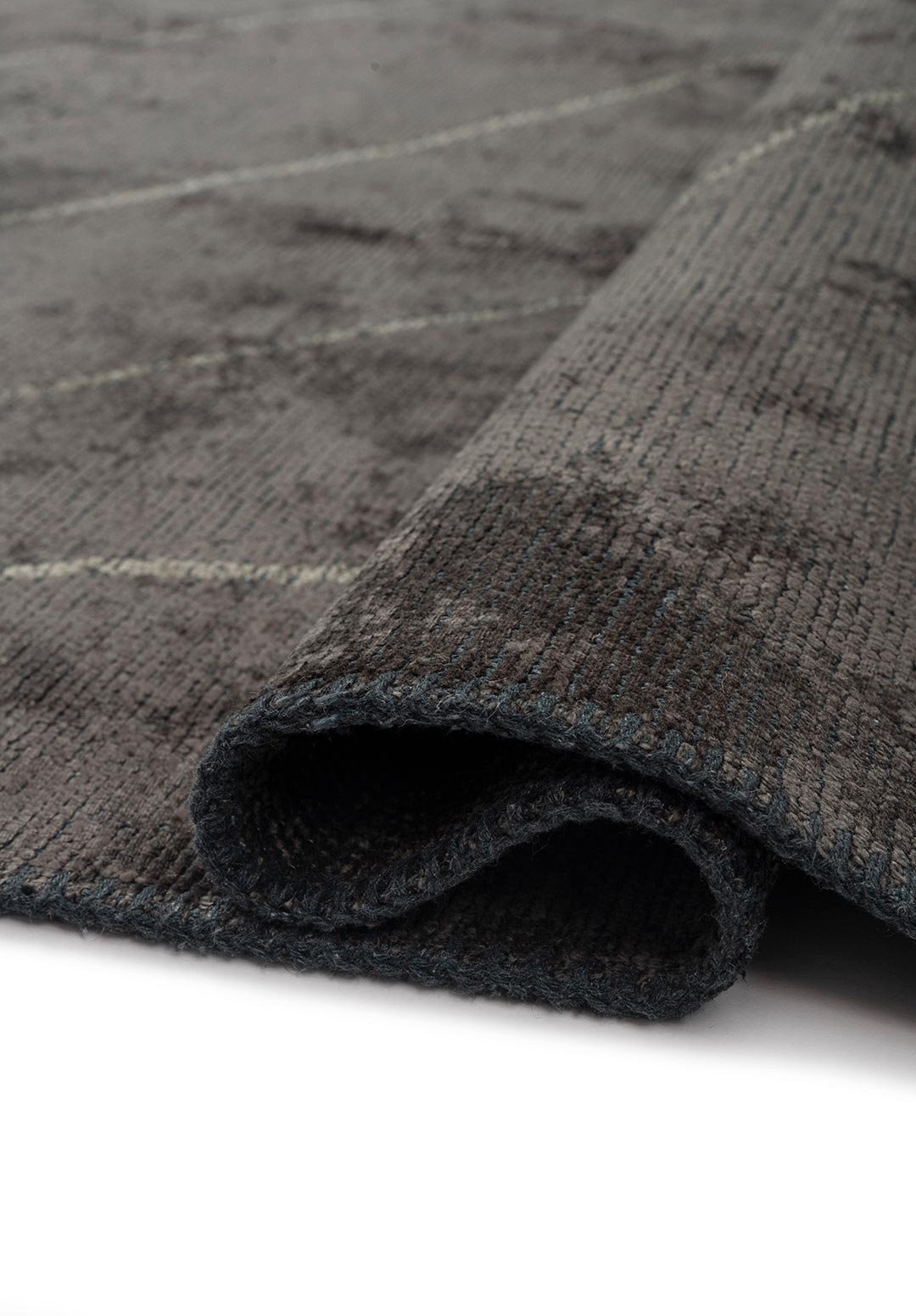 Curve Anthracite - Khaki Rug Rugs - Venetto Design Venettodesign.com