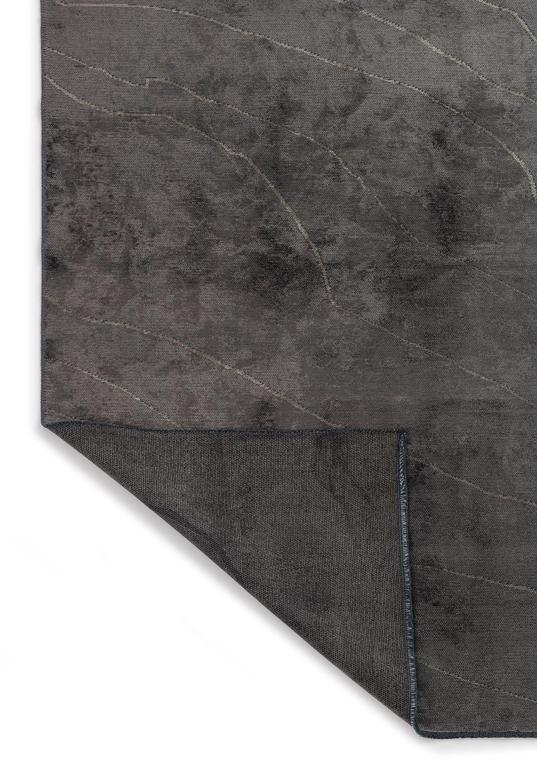 Curve Anthracite - Khaki Rug Rugs - Venetto Design Venettodesign.com