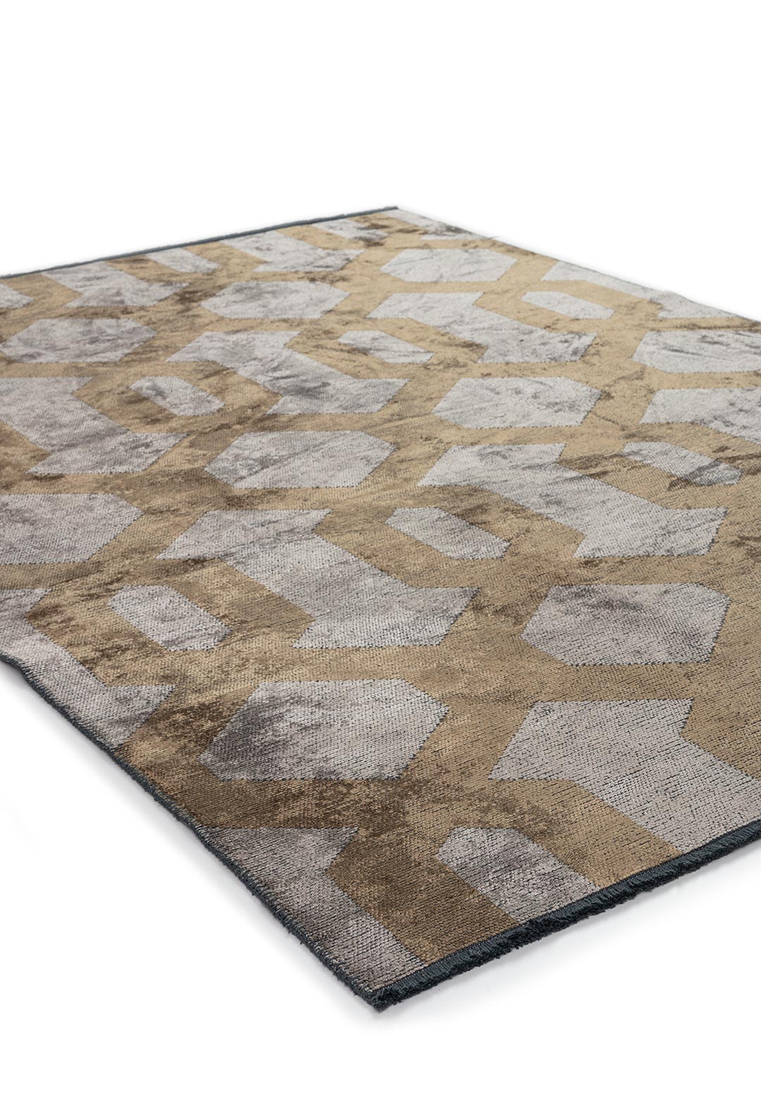 Chain Light Brown - Beige Rug Rugs - Venetto Design Venettodesign.com