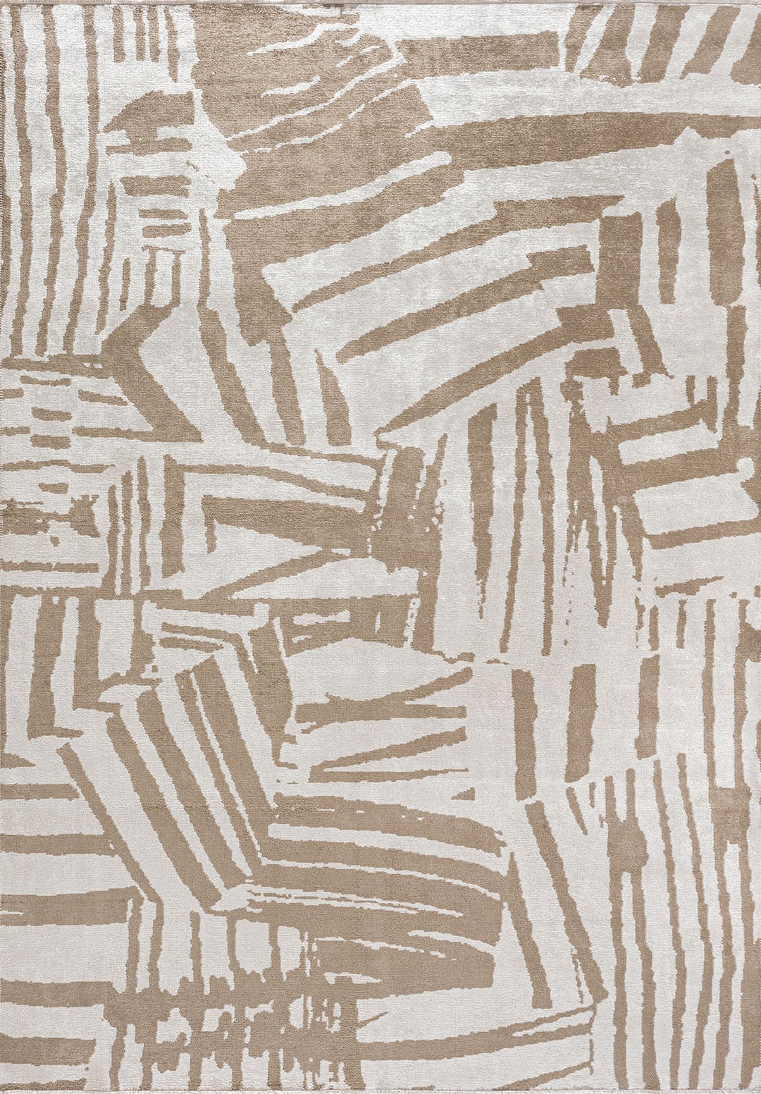 Graffiti Nougat - Ecru Rug Rugs - Venetto Design Venettodesign.com