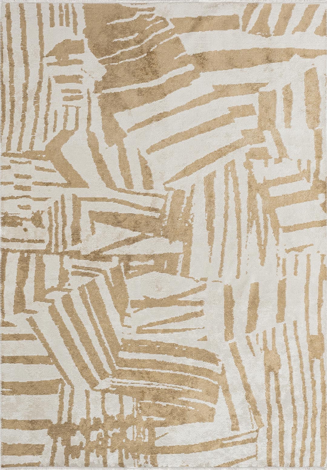 Graffiti Dark Beige - Ecru Rug Rugs - Venetto Design Venettodesign.com