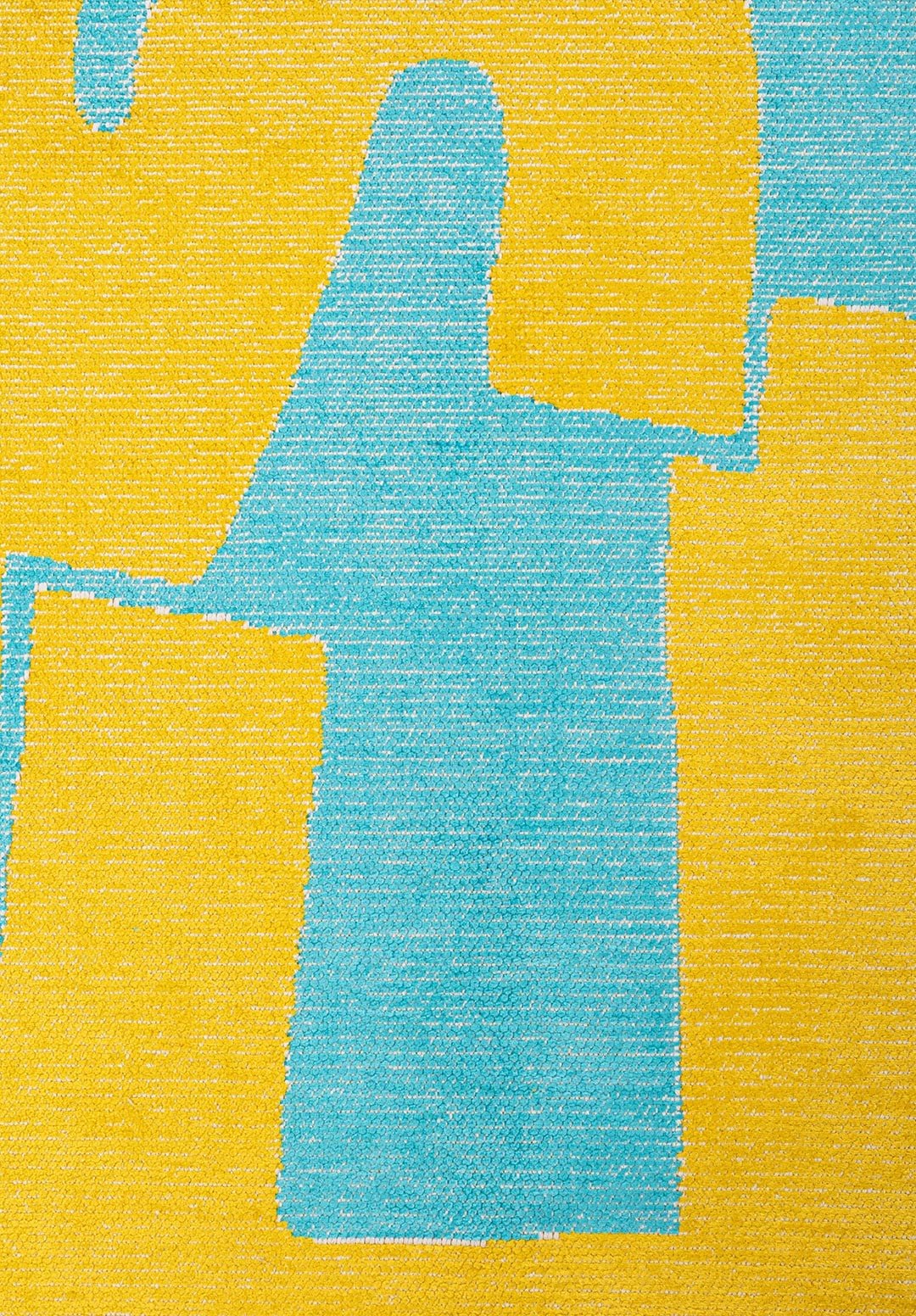Forma Yellow - Turquoise Rug Rugs - Venetto Design Venettodesign.com