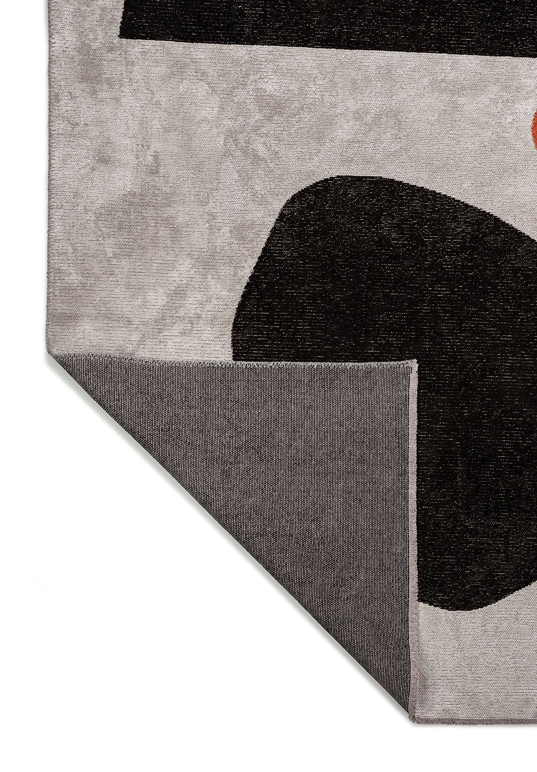Rock Black - Bone Rug Rugs - Venetto Design Venettodesign.com