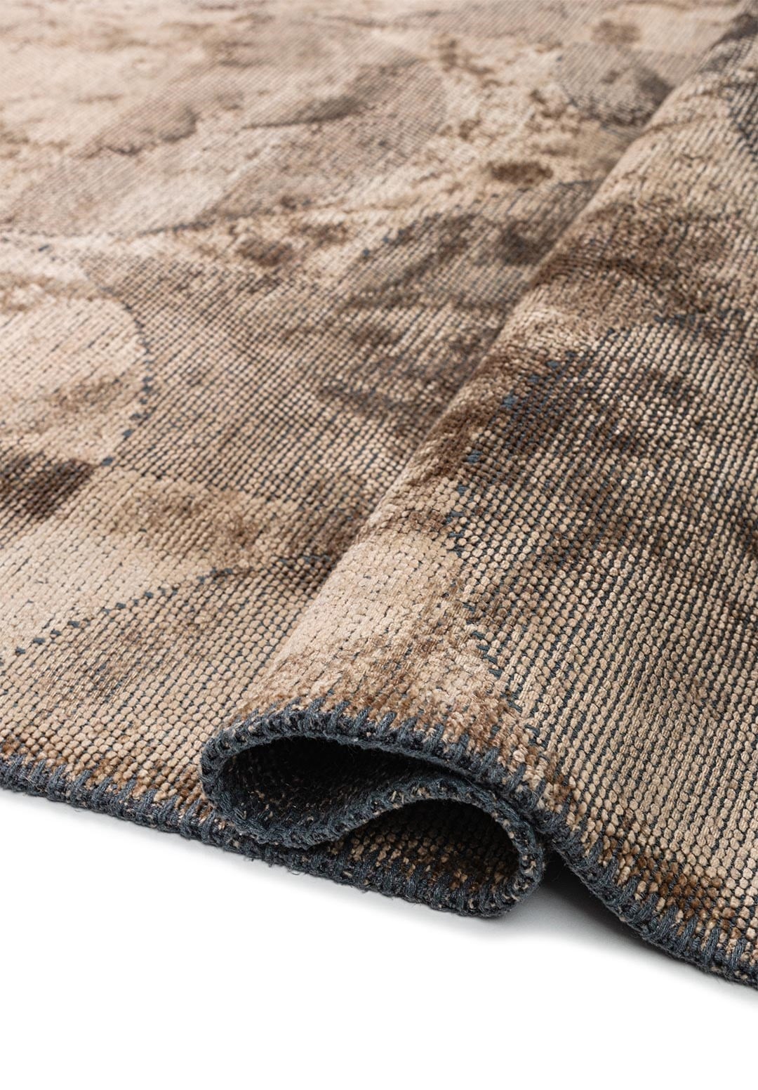 Circle Dark Beige Rug Rugs - Venetto Design Venettodesign.com