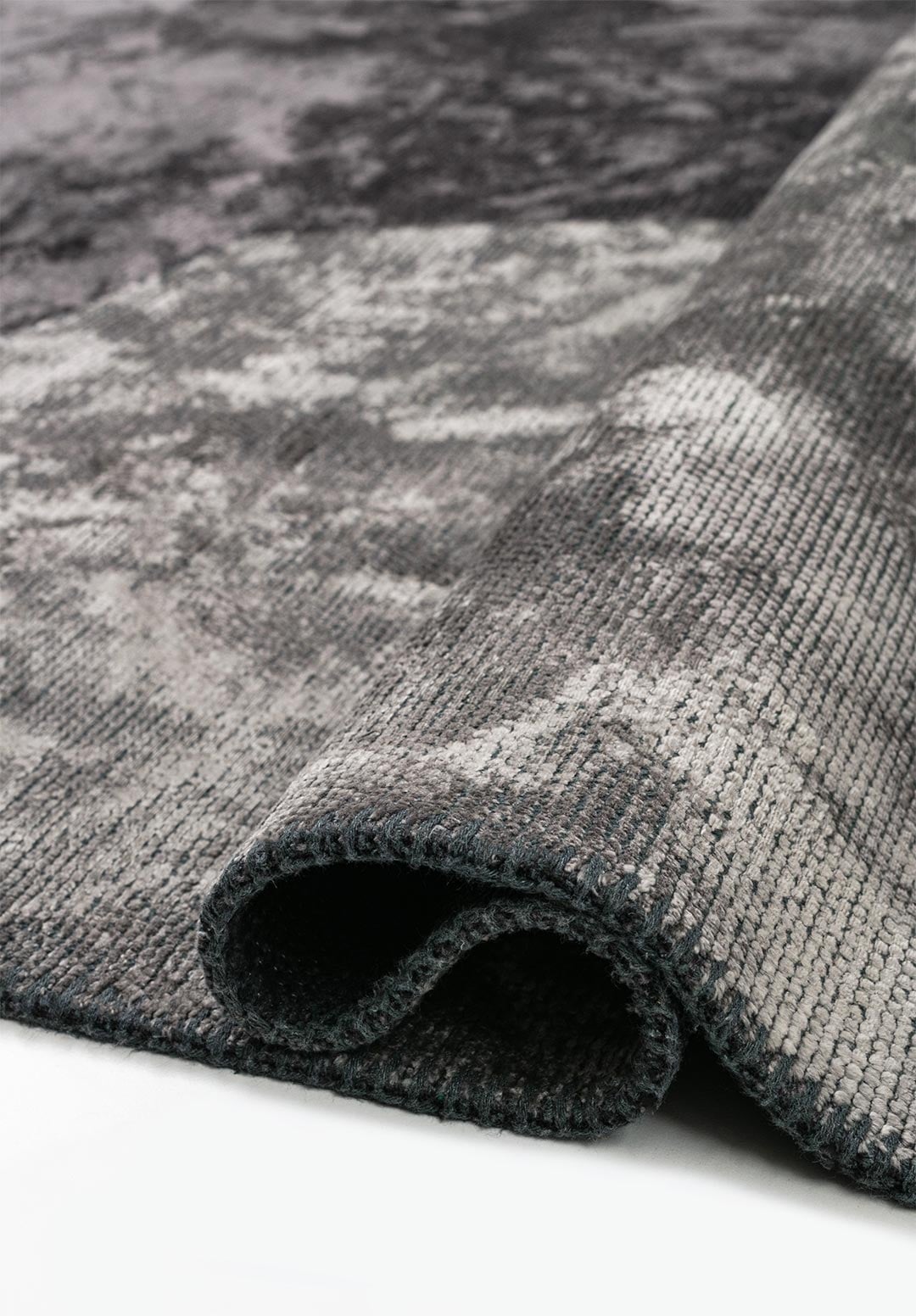 Bridge Charcoal - Grey Rug Rugs - Venetto Design Venettodesign.com