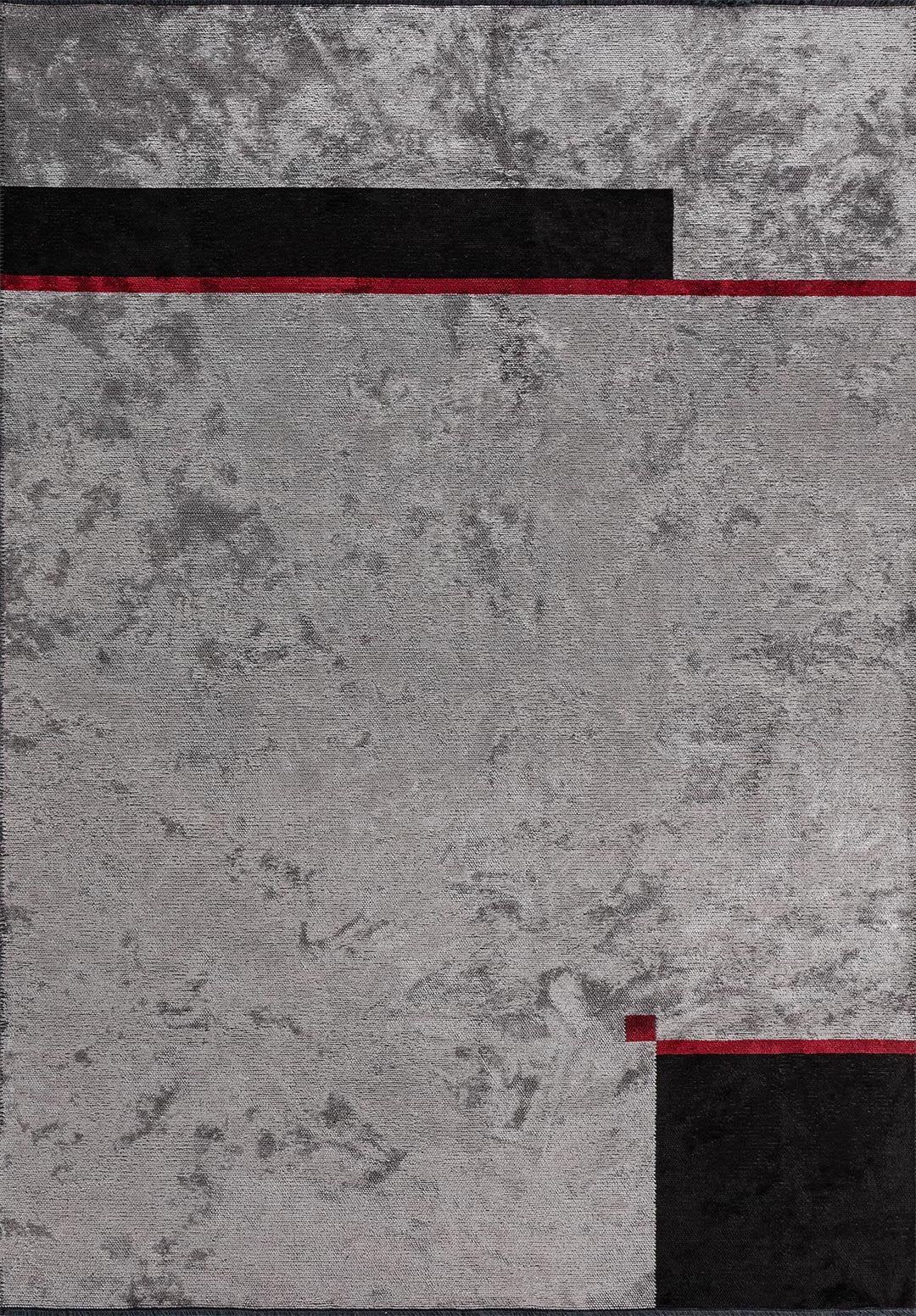 Zone Black - Light Grey Rug Rugs - Venetto Design Venettodesign.com
