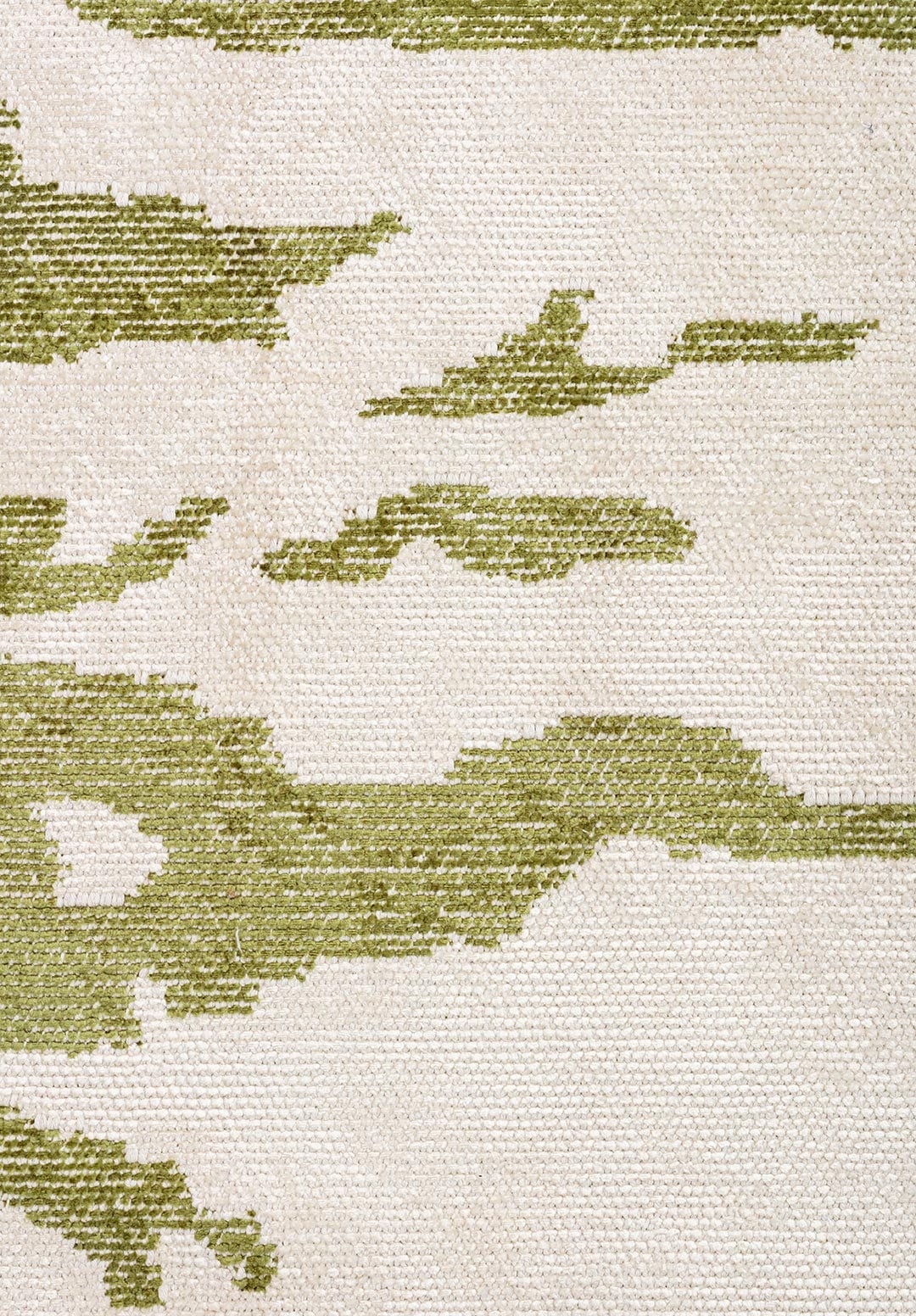Bush Green - Ecru Rug