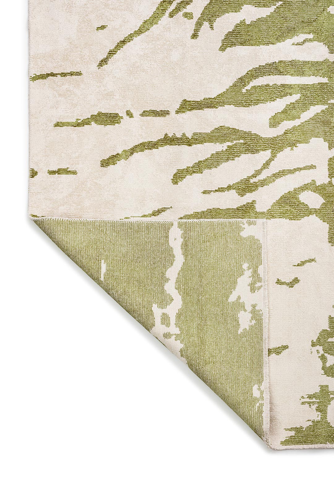 Bush Green - Ecru Rug