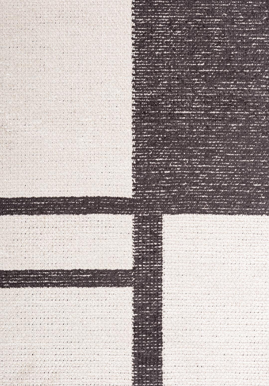 Cell Charcoal - Ecru Rug Rugs - Venetto Design Venettodesign.com