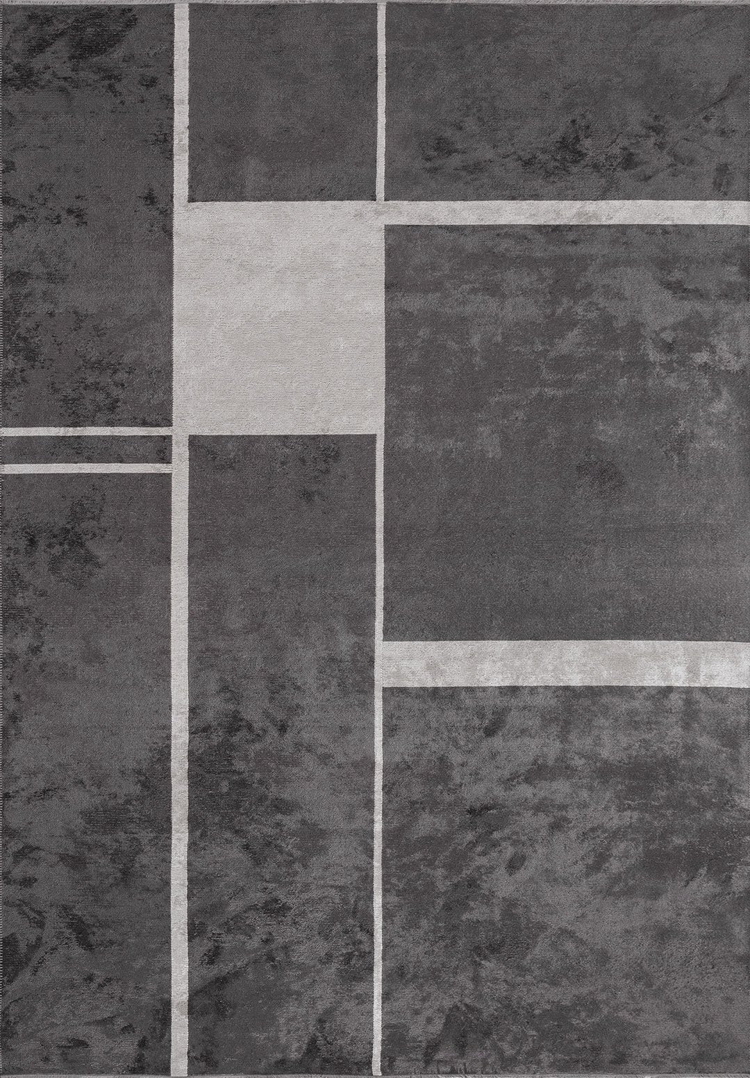Cell Bone - Charcoal Rug Rugs - Venetto Design Venettodesign.com