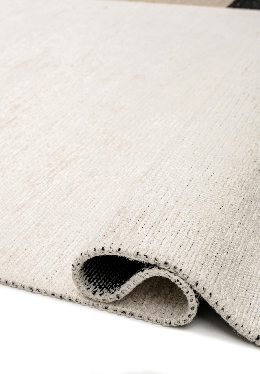 Block Black - Nougat Rug Rugs - Venetto Design Venettodesign.com