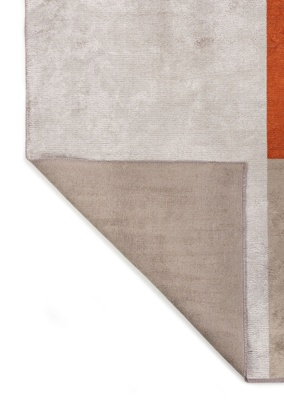 Block Rust - Bone Rug Rugs - Venetto Design Venettodesign.com