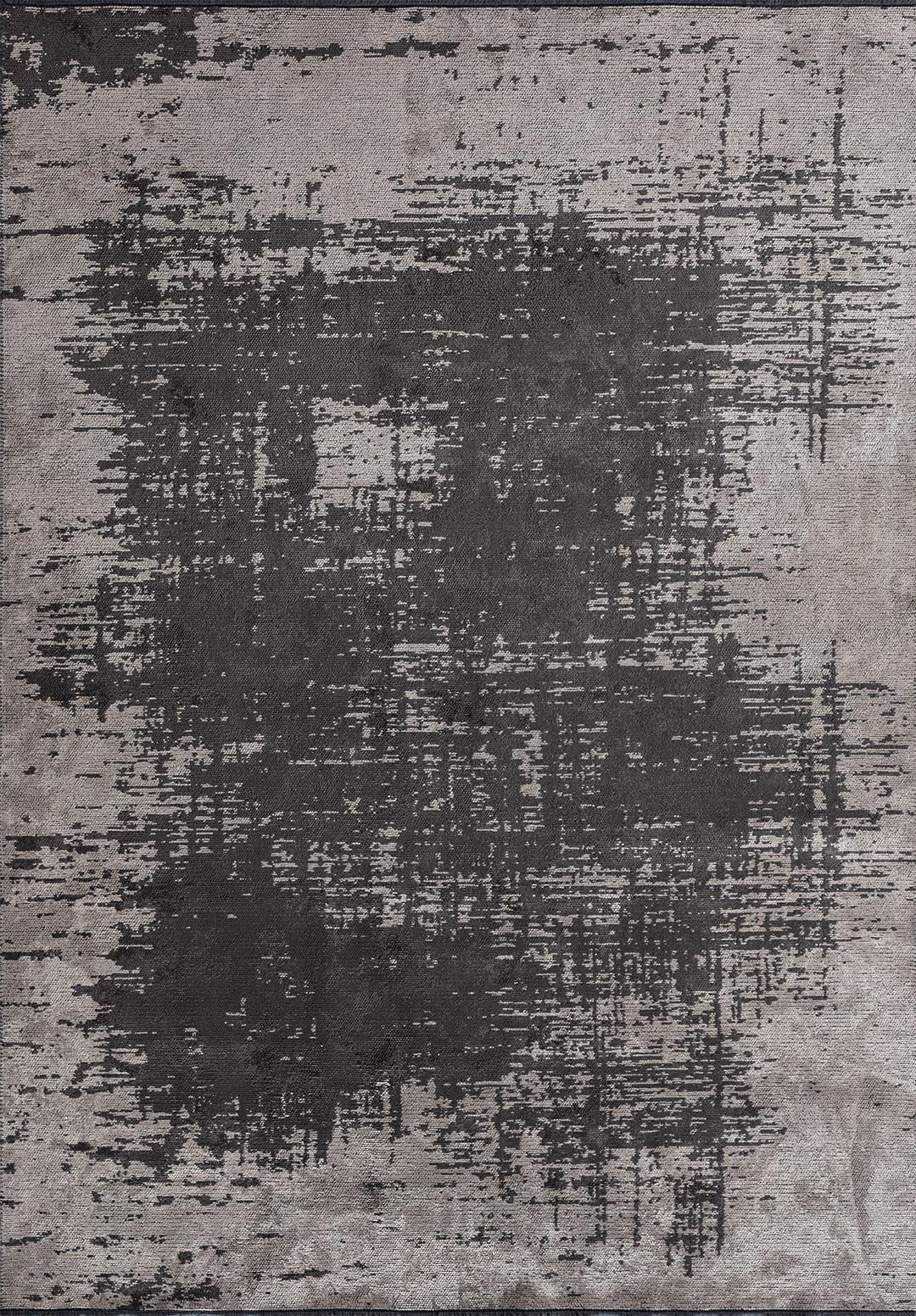 Fog Charcoal - Cream Rug Rugs - Venetto Design Venettodesign.com