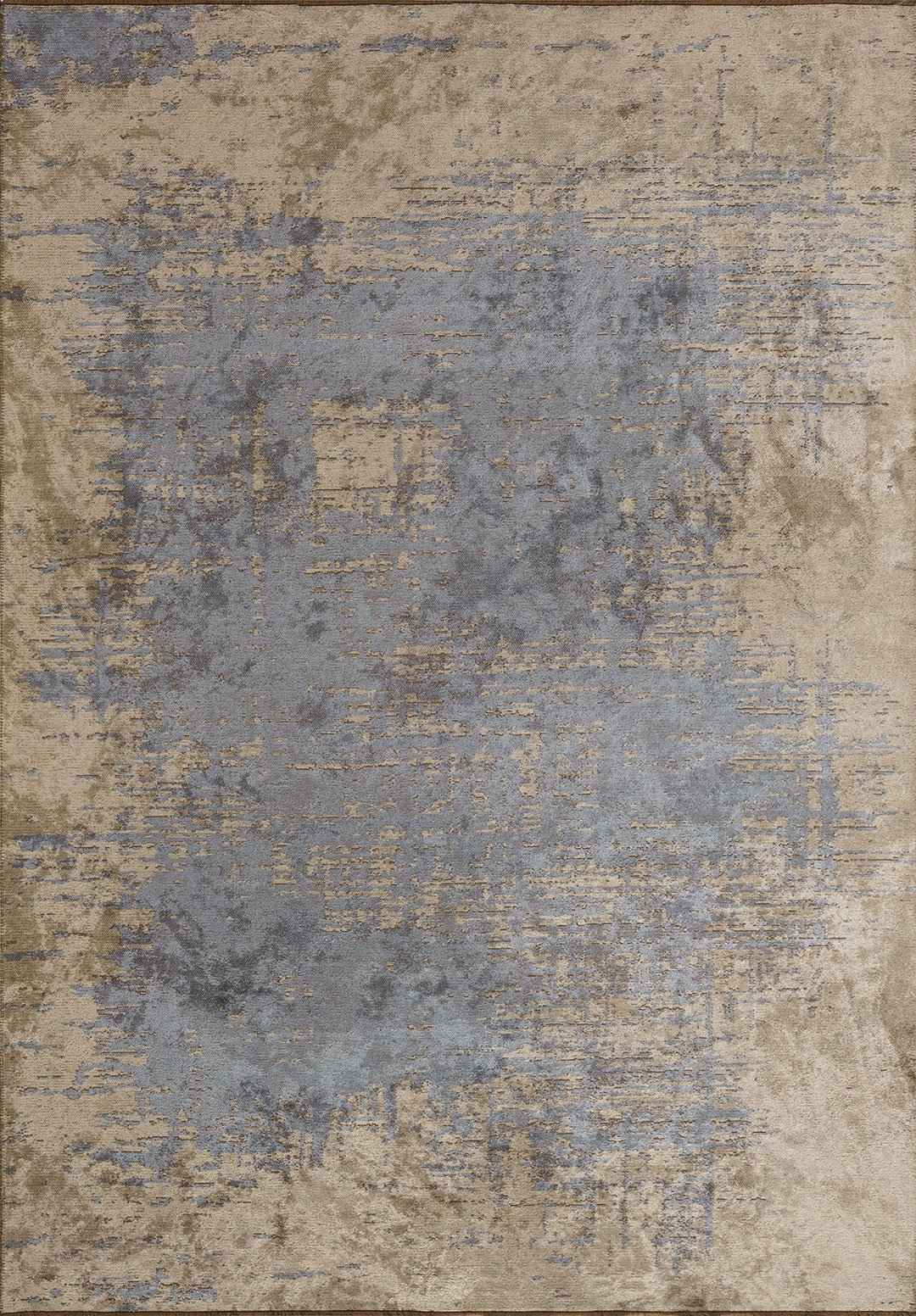 Fog Blue - Beige Rug Rugs - Venetto Design Venettodesign.com