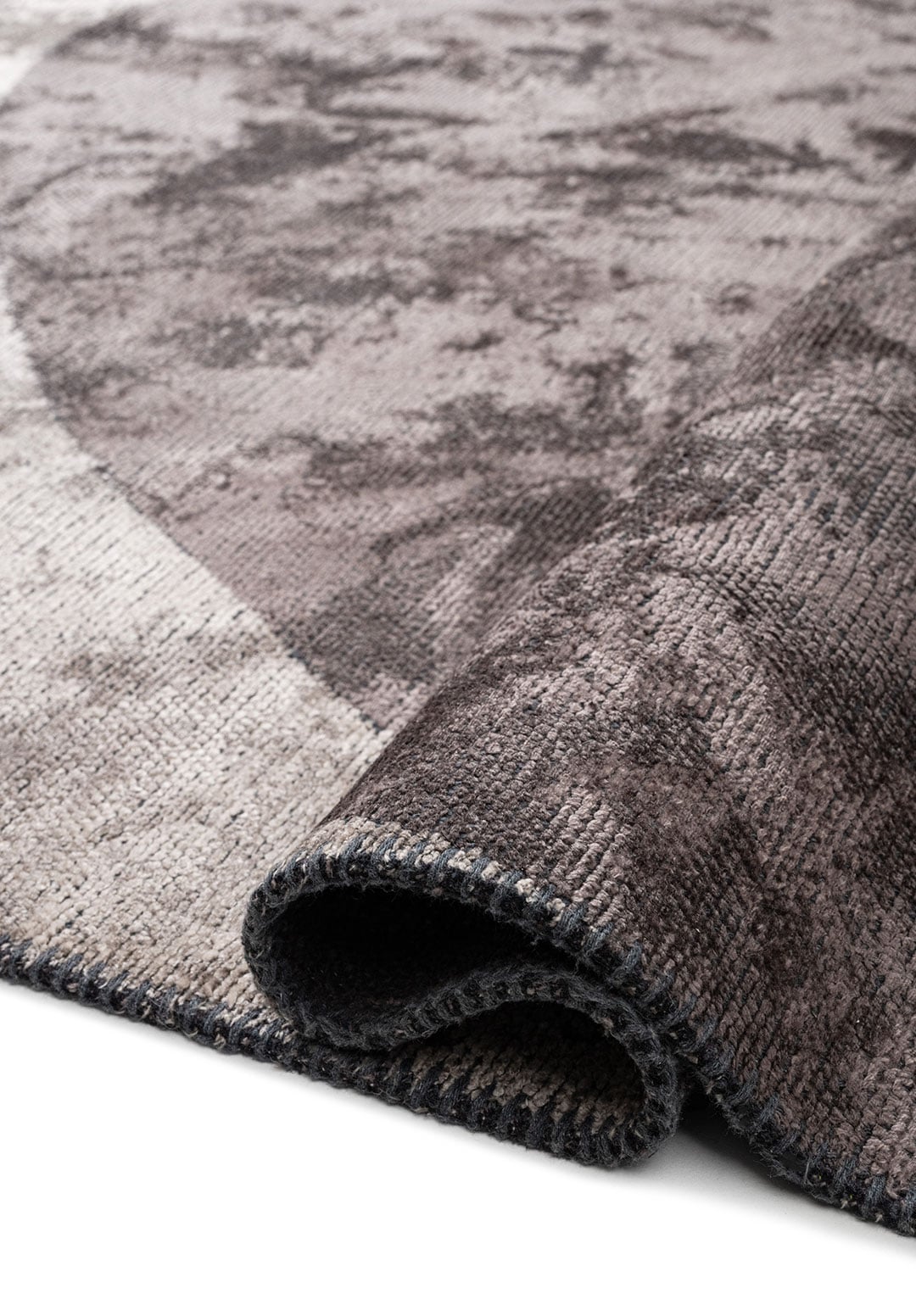 Land Dark Grey - Beige Rug Rugs - Venetto Design Venettodesign.com