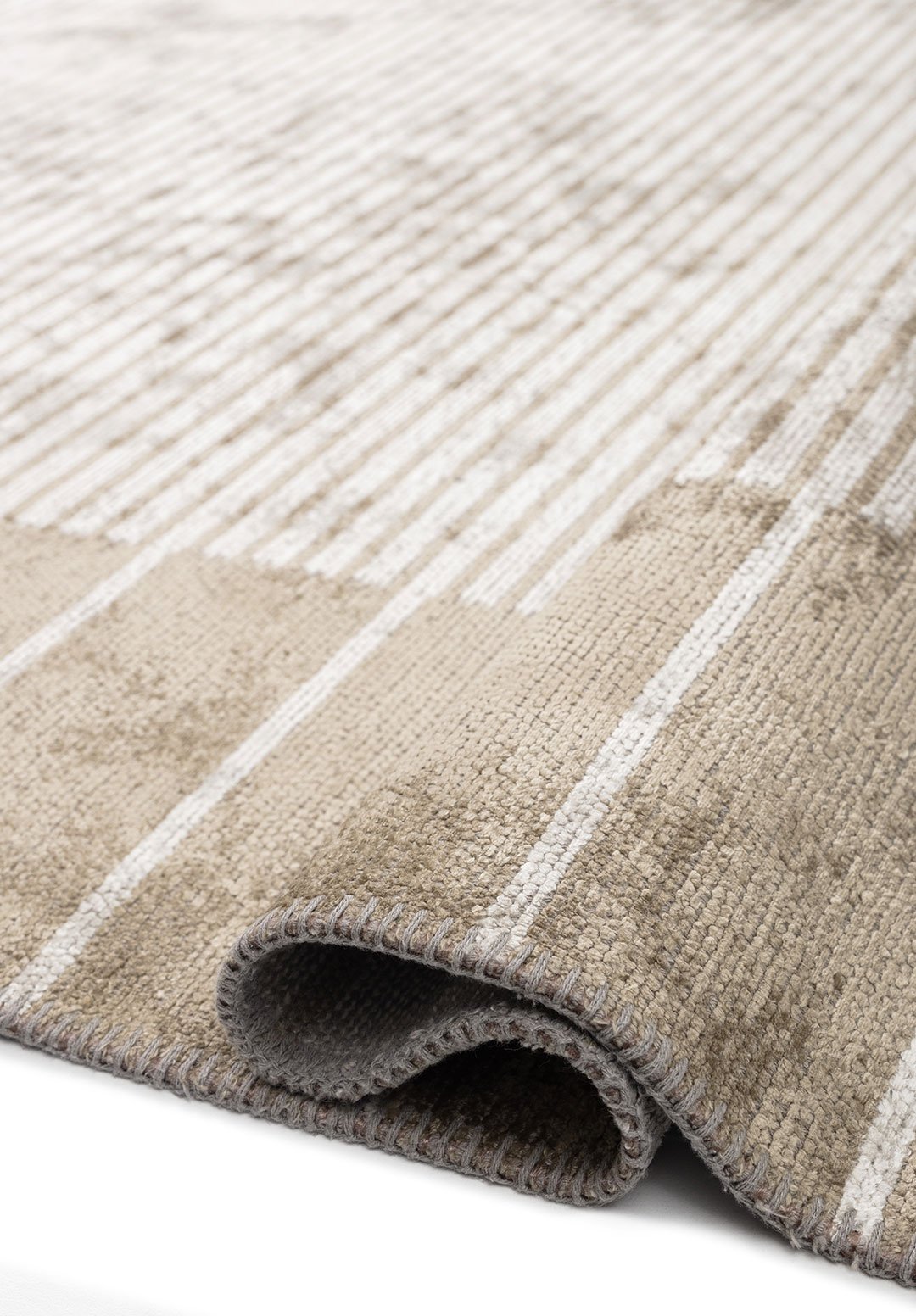 Stria Nougat - Bone Rug Rugs - Venetto Design Venettodesign.com