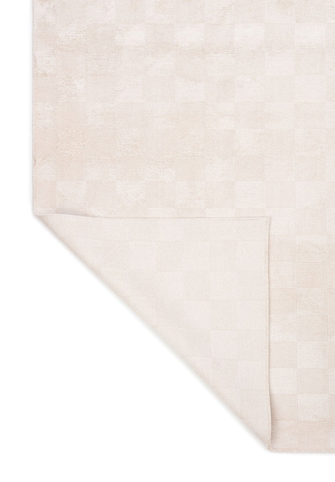 Checkers Ecru Rug Rugs - Venetto Design Venettodesign.com