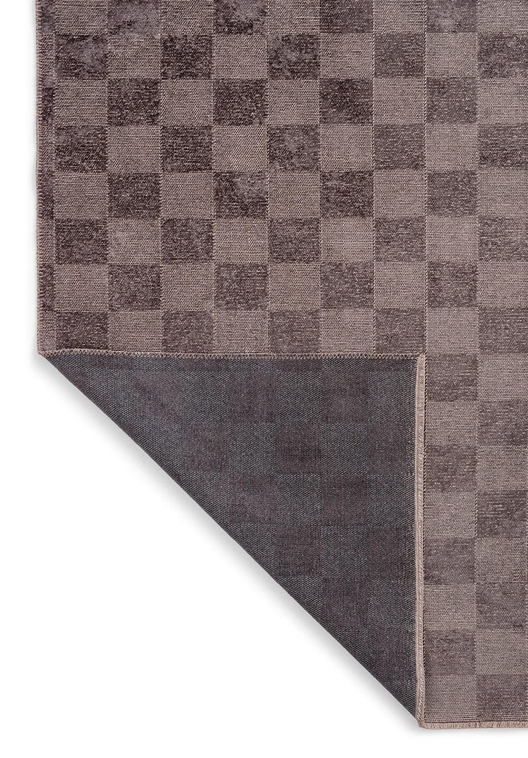 Checkers Charcoal Rug Rugs - Venetto Design Venettodesign.com