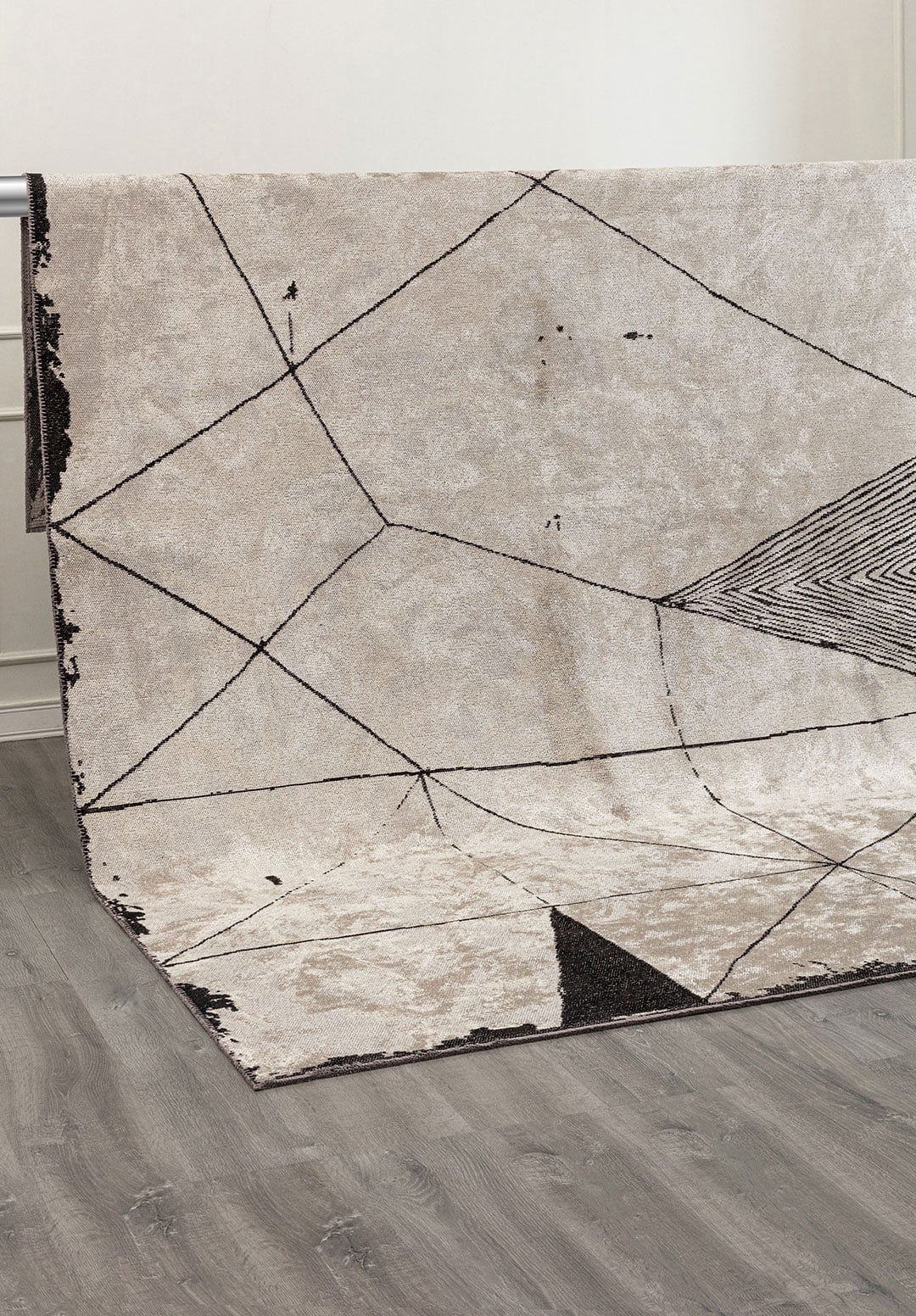 Astro Black - Bone Rug Rugs - Venetto Design Venettodesign.com